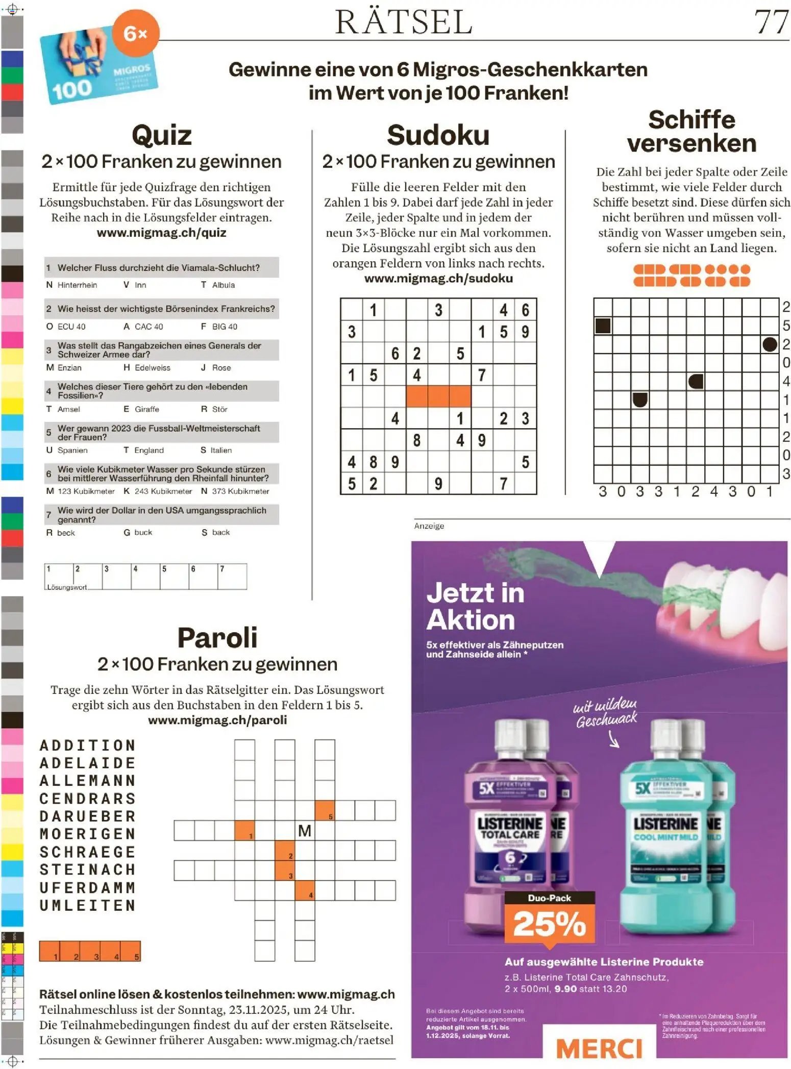 Migros Magazin (2025-11-17 - 2025-11-24)