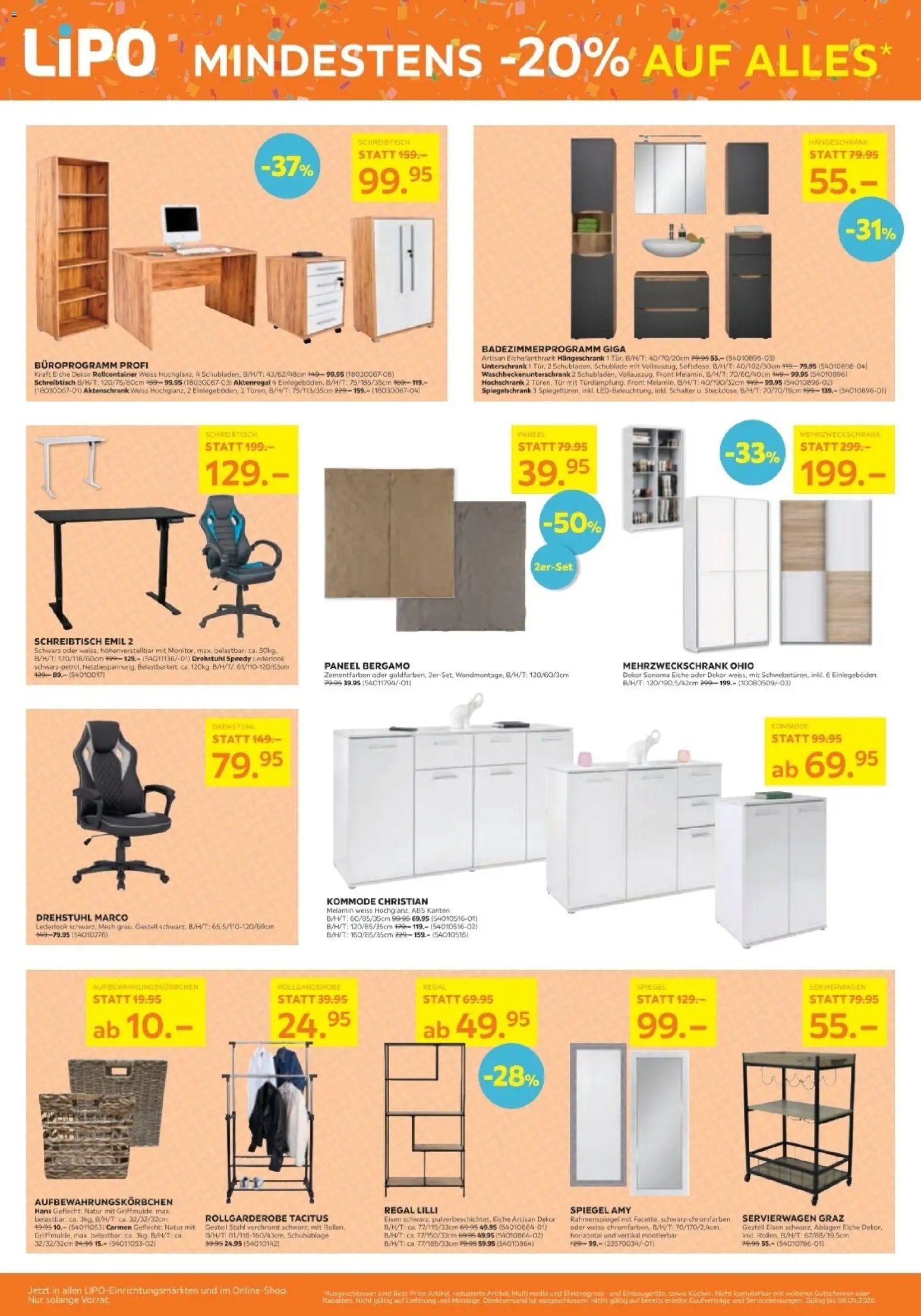 Lipo aktionen (2026-03-24 - 2026-04-06) | 6