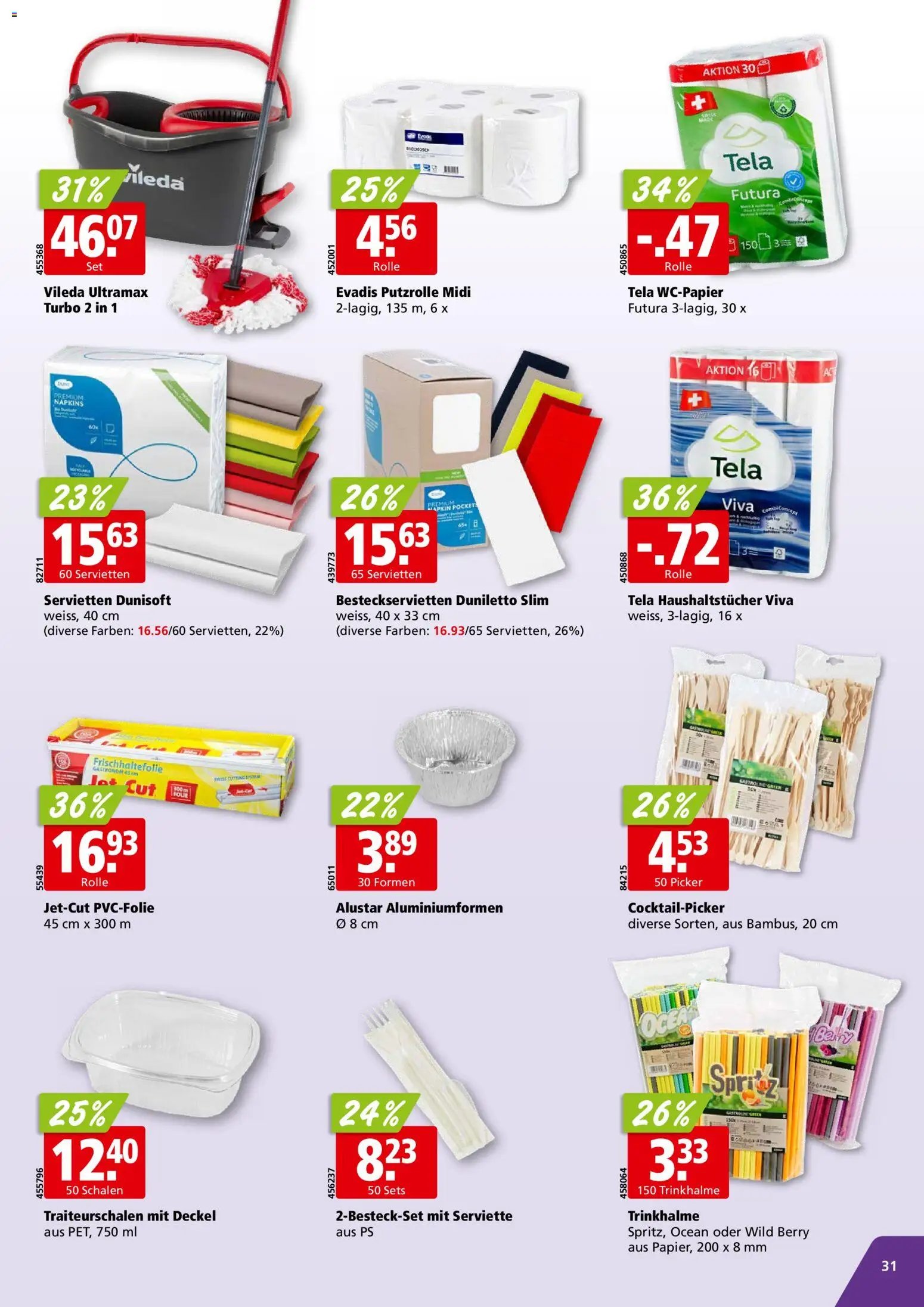 Aligro aktionen Chavannes, Matran, Genf, Sitten