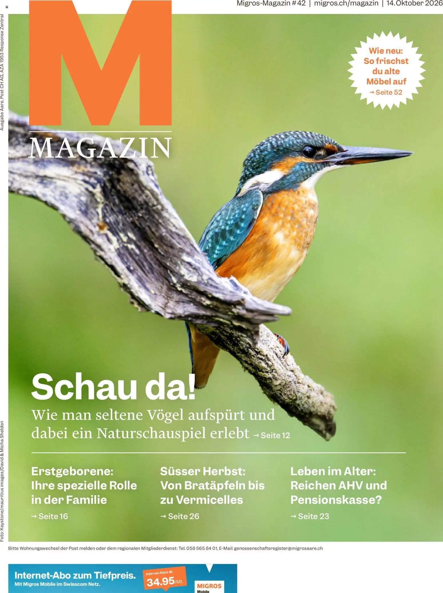 Migros aktionen Magazine