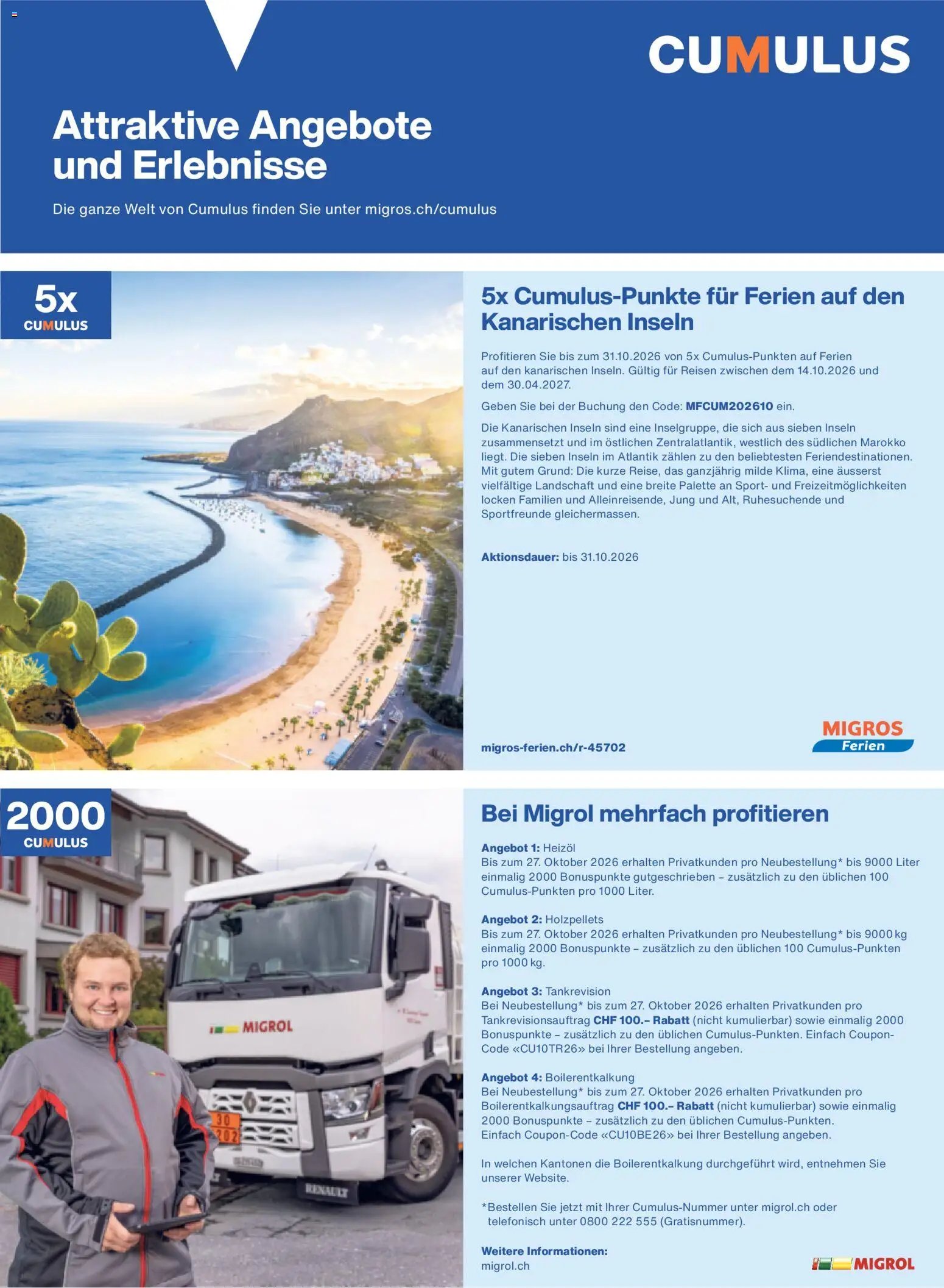 Migros aktionen Magazine