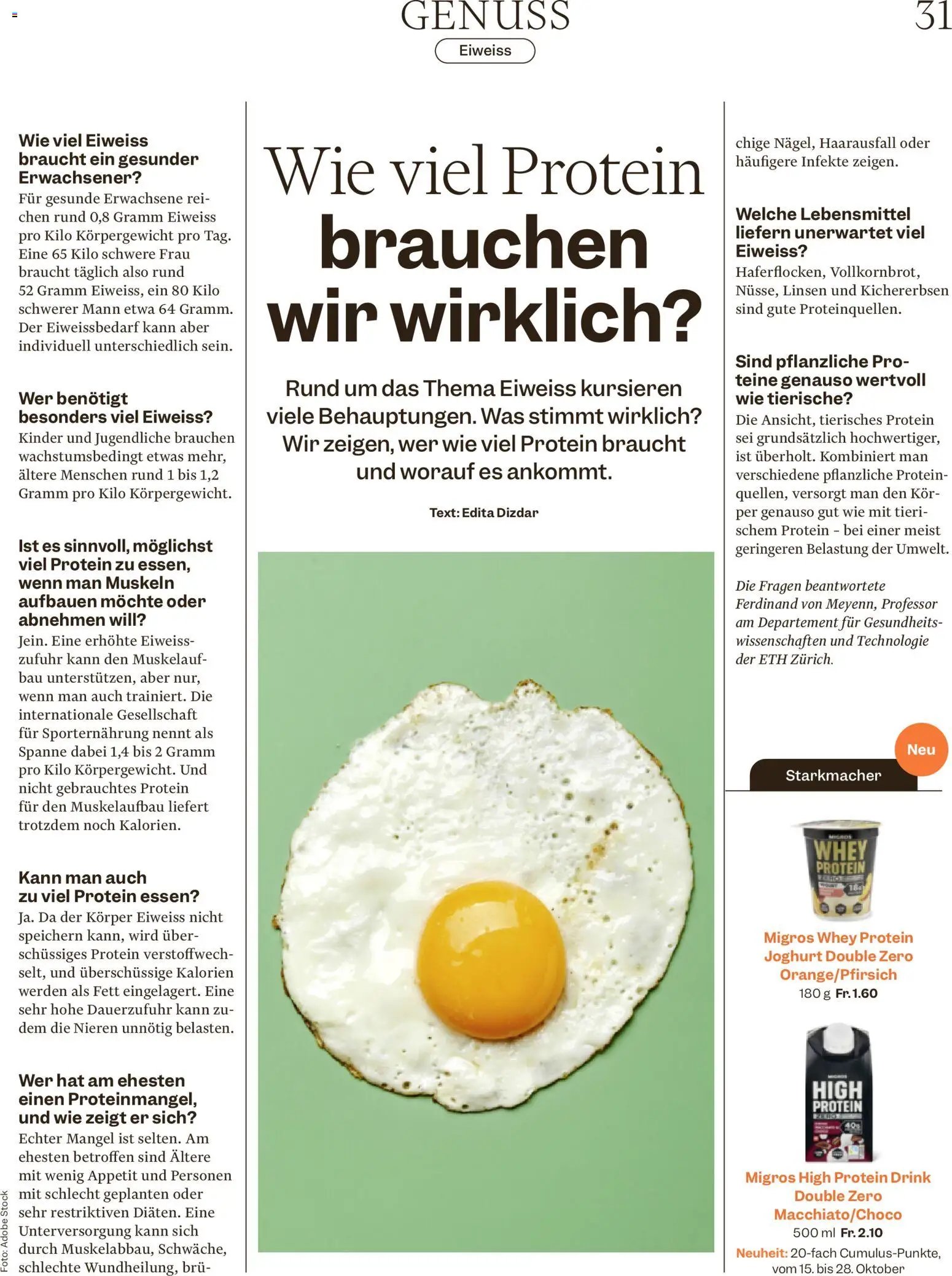 Migros aktionen Magazine