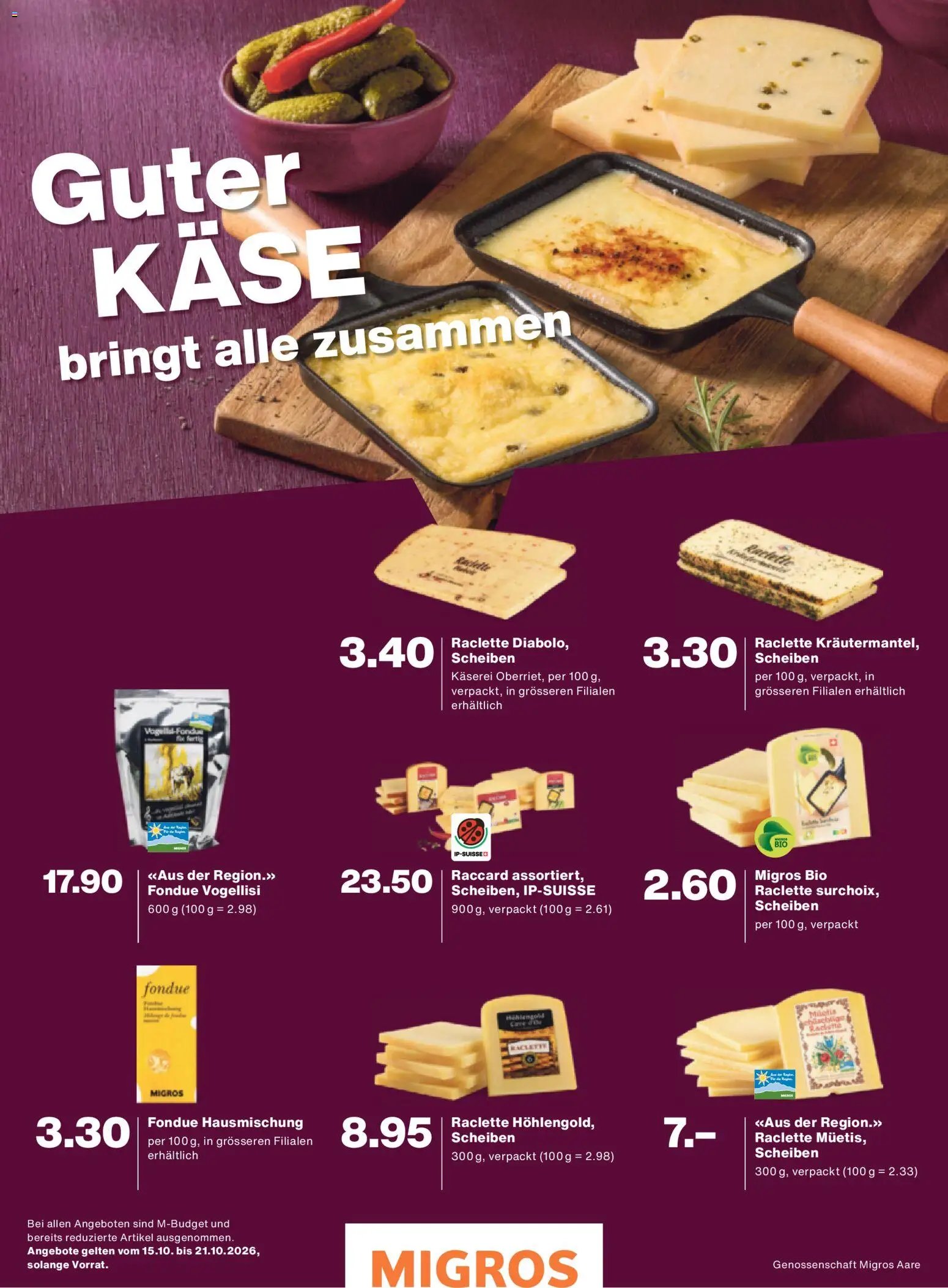 Migros aktionen Magazine