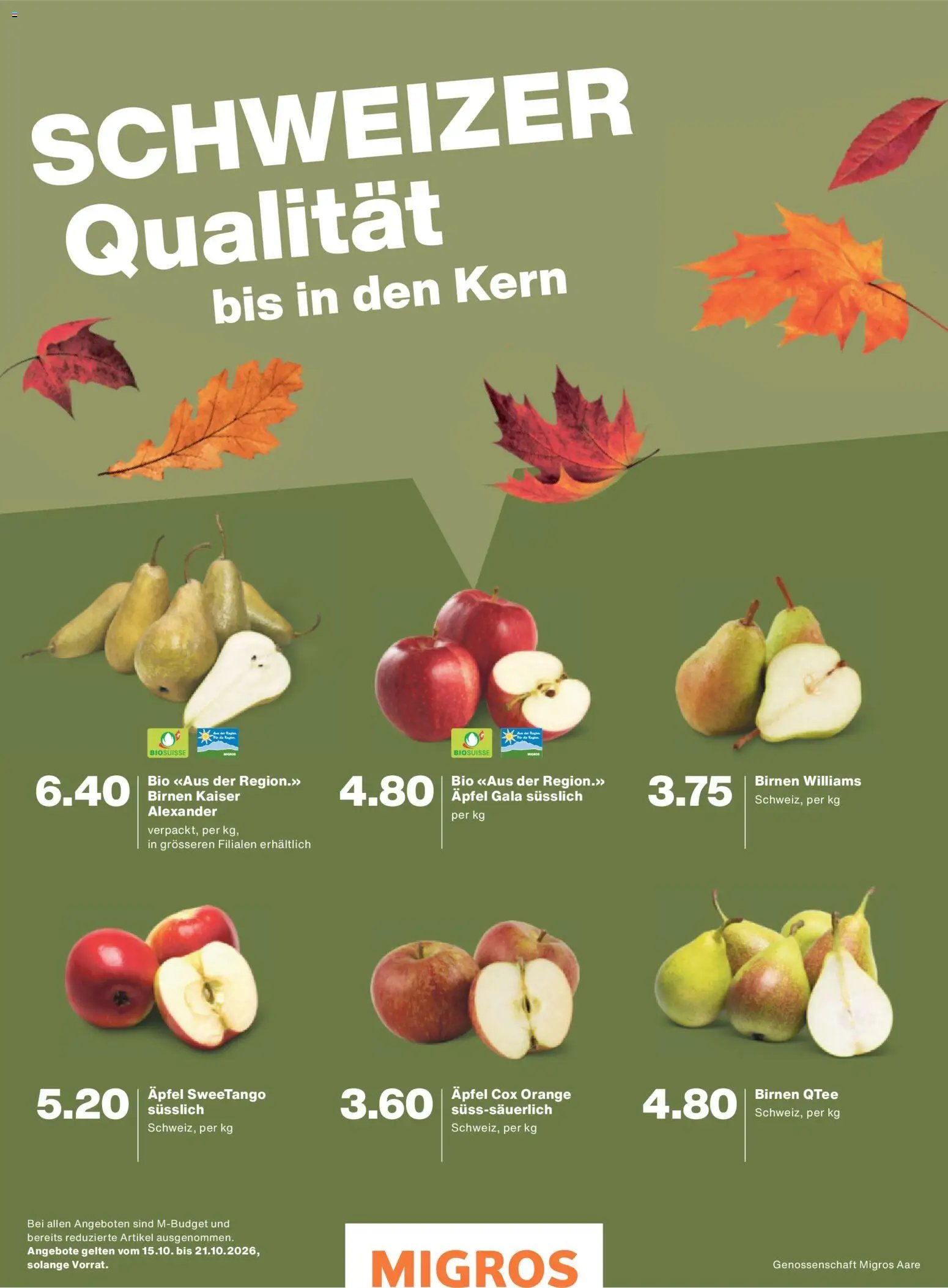 Migros aktionen Magazine