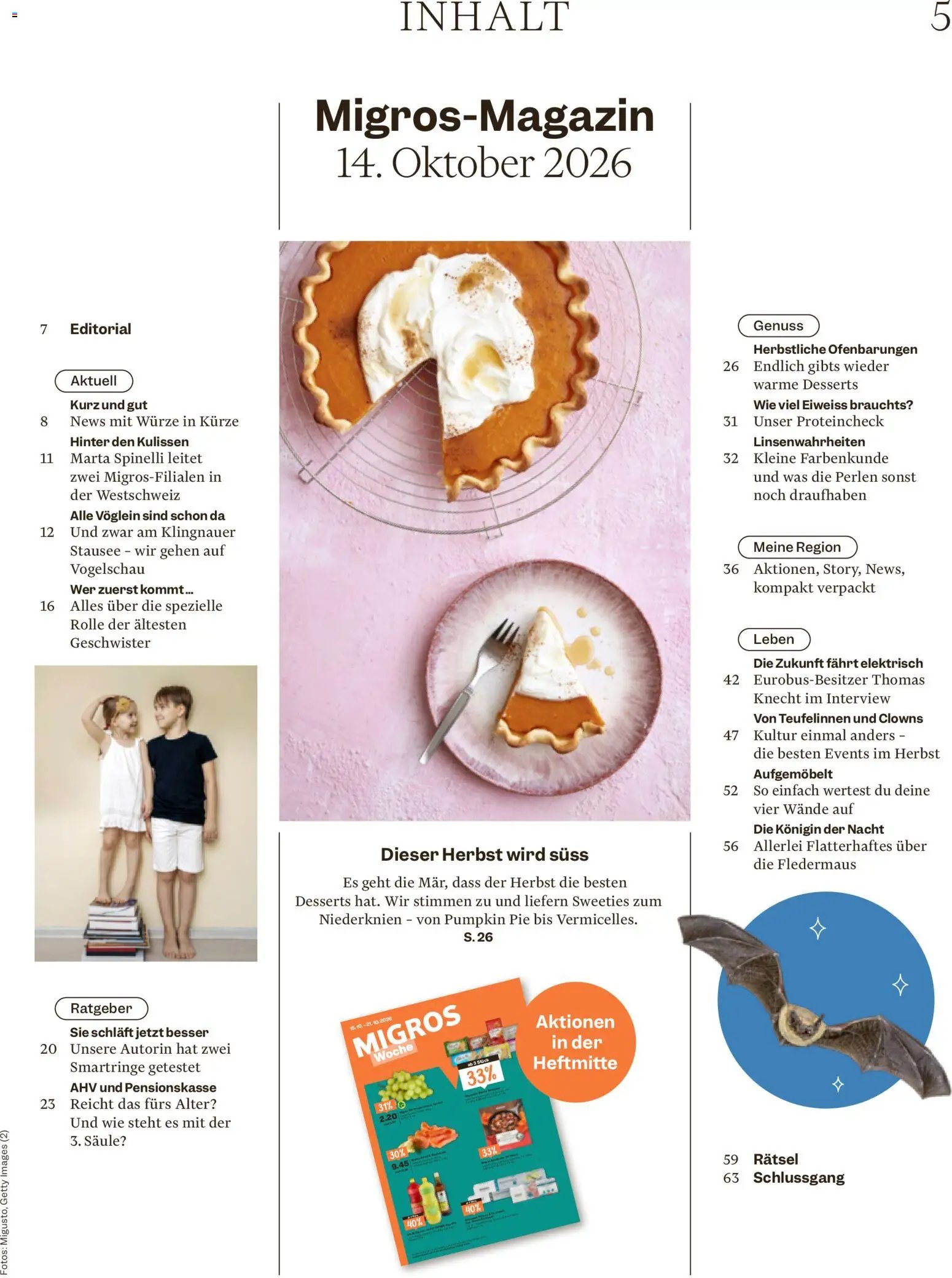 Migros aktionen Magazine
