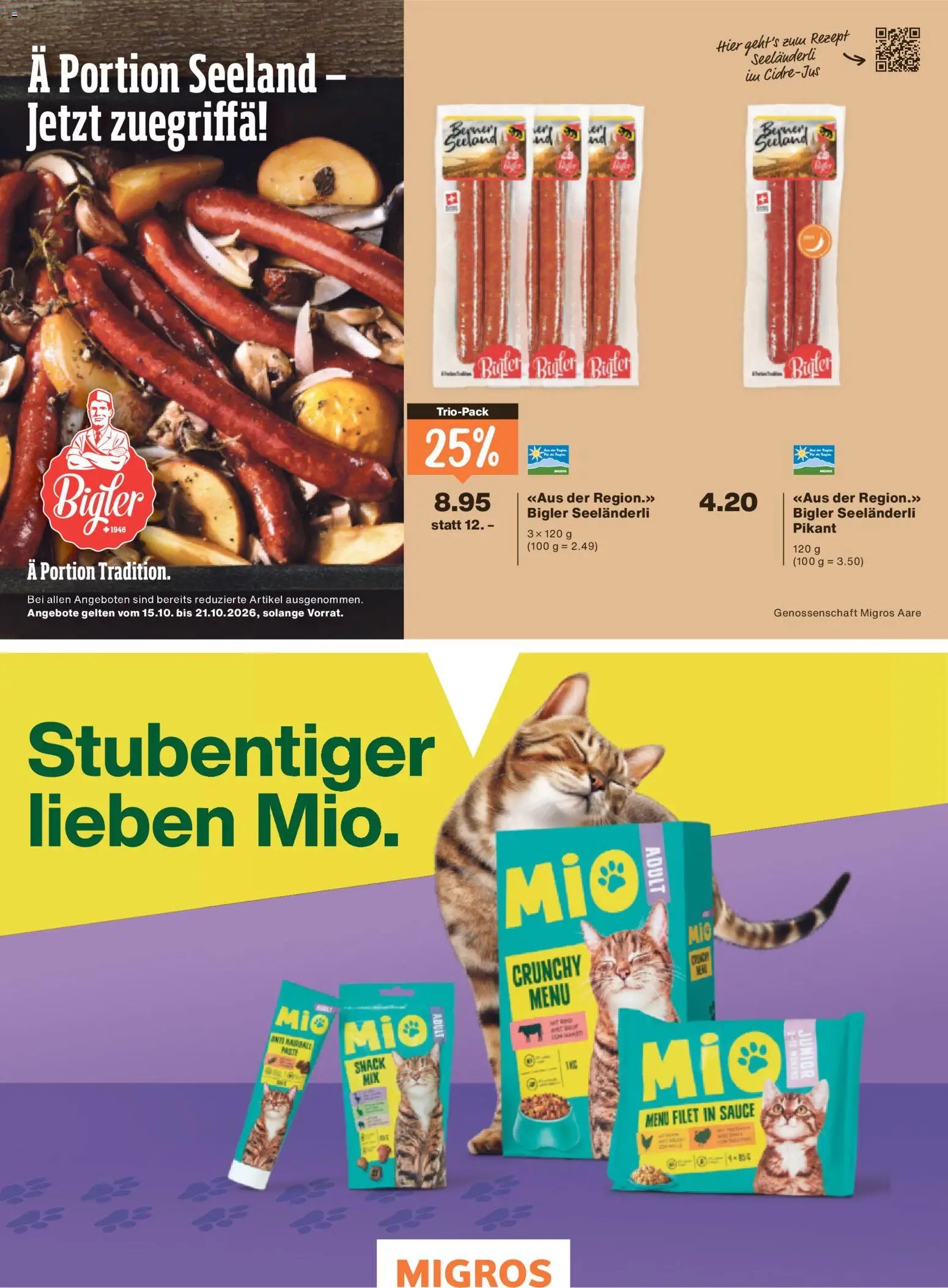 Migros aktionen Magazine