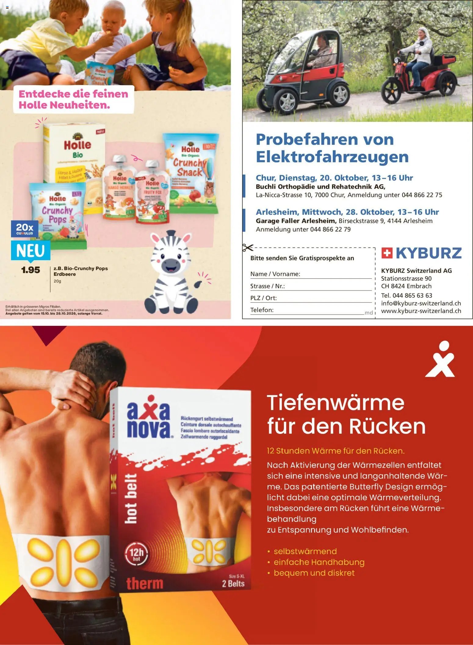 Migros aktionen Magazine