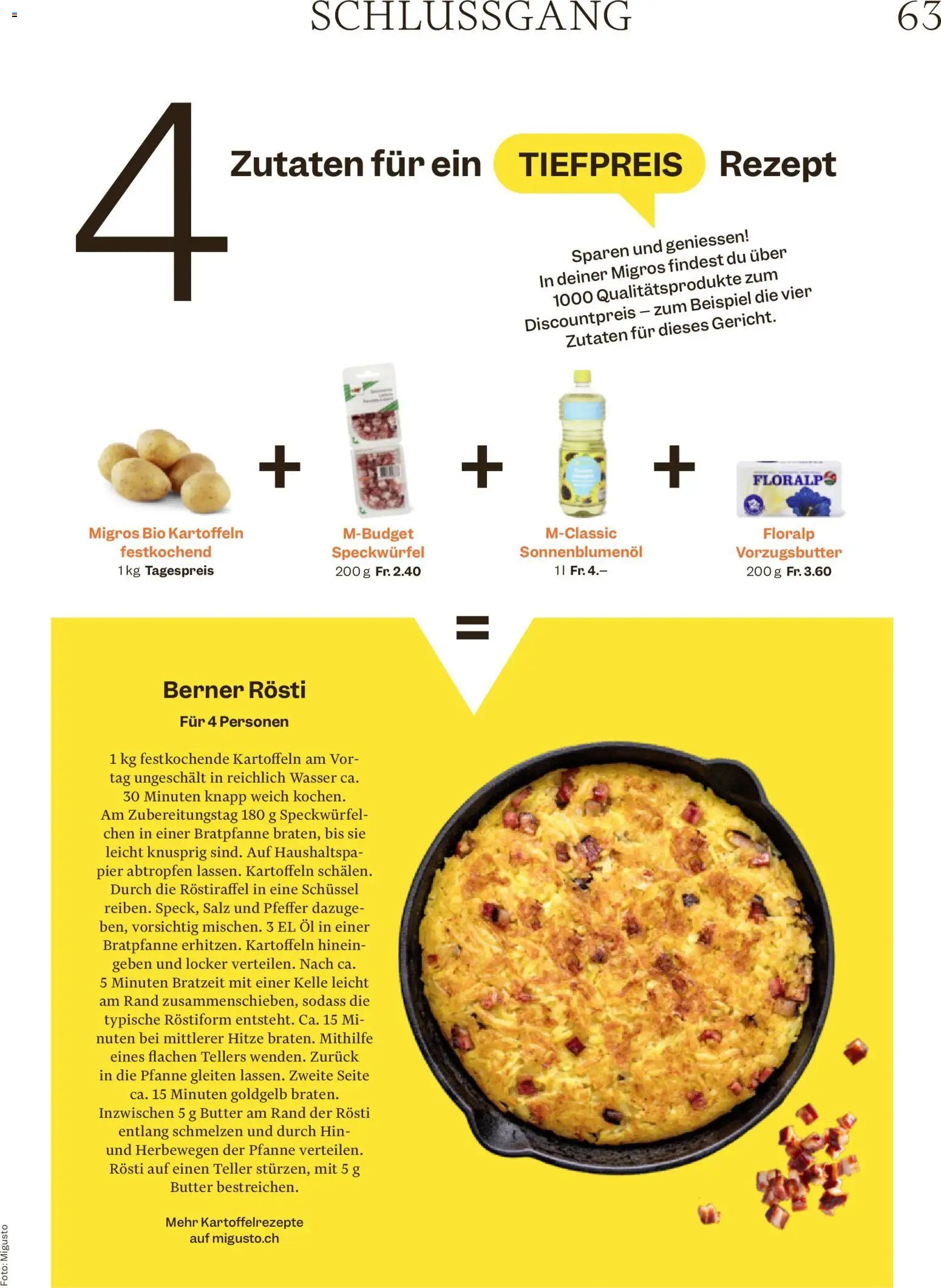 Migros aktionen Magazine