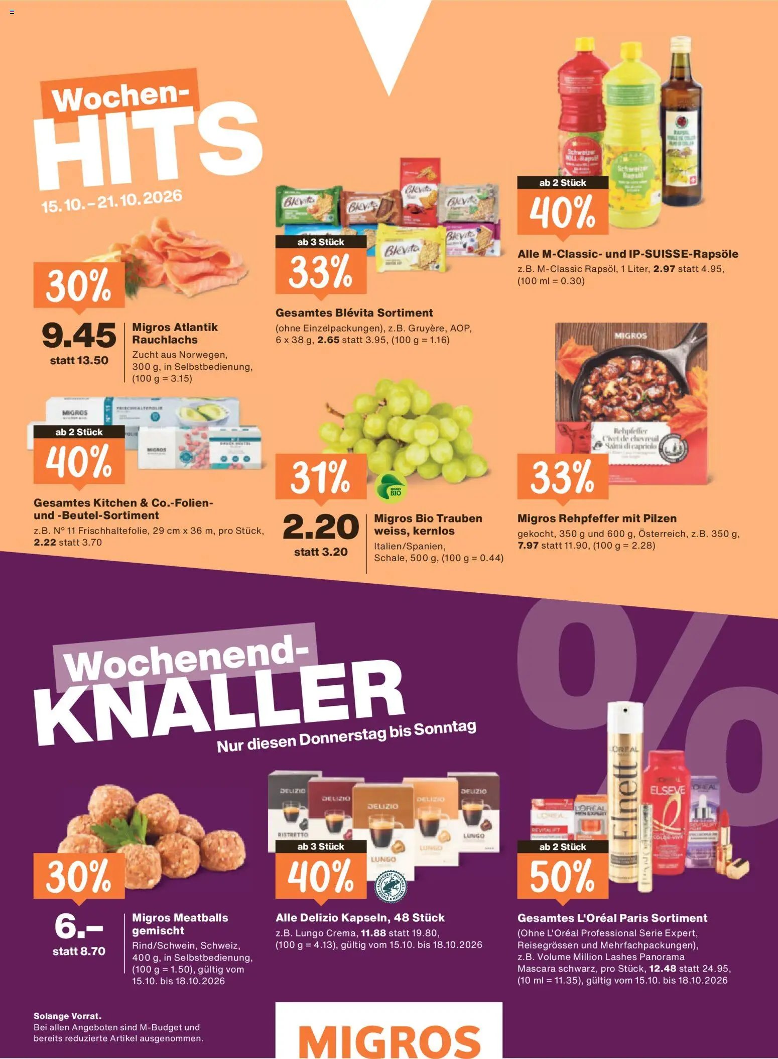 Migros aktionen Magazine