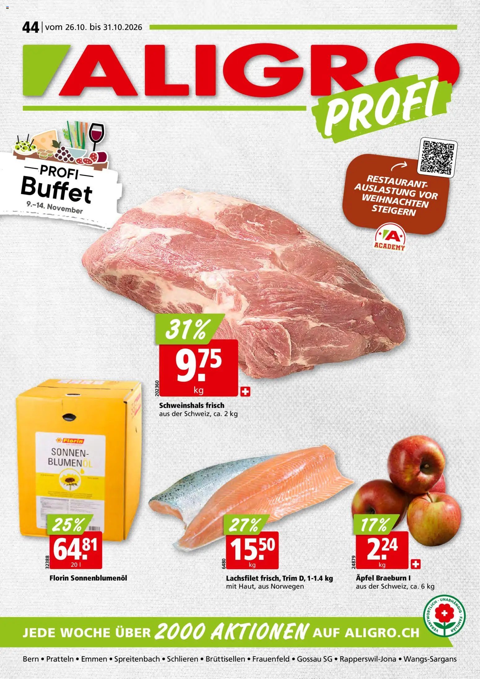 Aligro aktionen