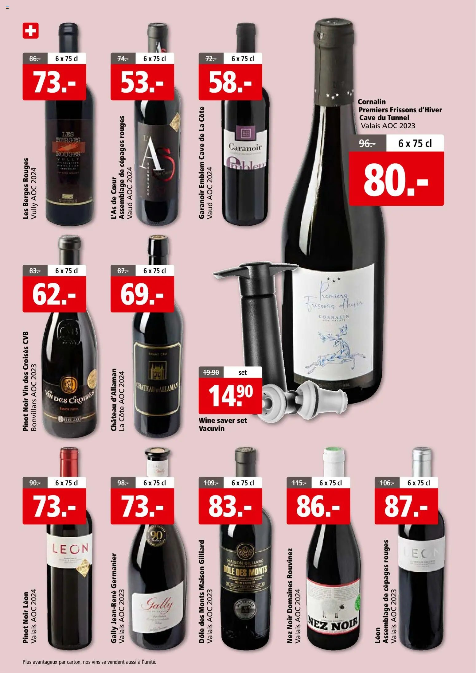 Aligro aktionen Vins Matran (2026-05-25 - 2026-06-06)