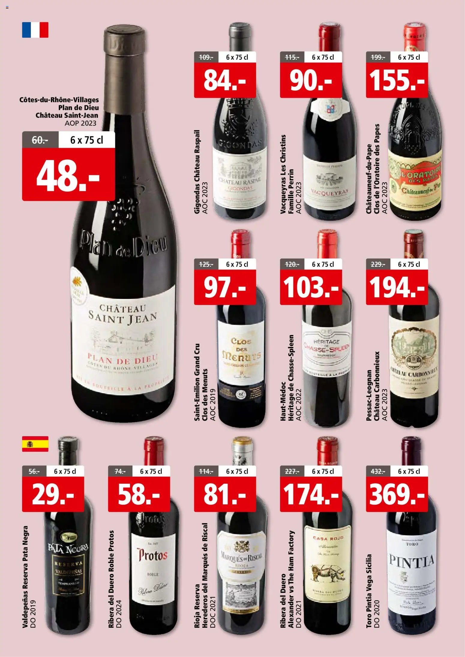 Aligro aktionen Vins Matran (2026-05-25 - 2026-06-06)