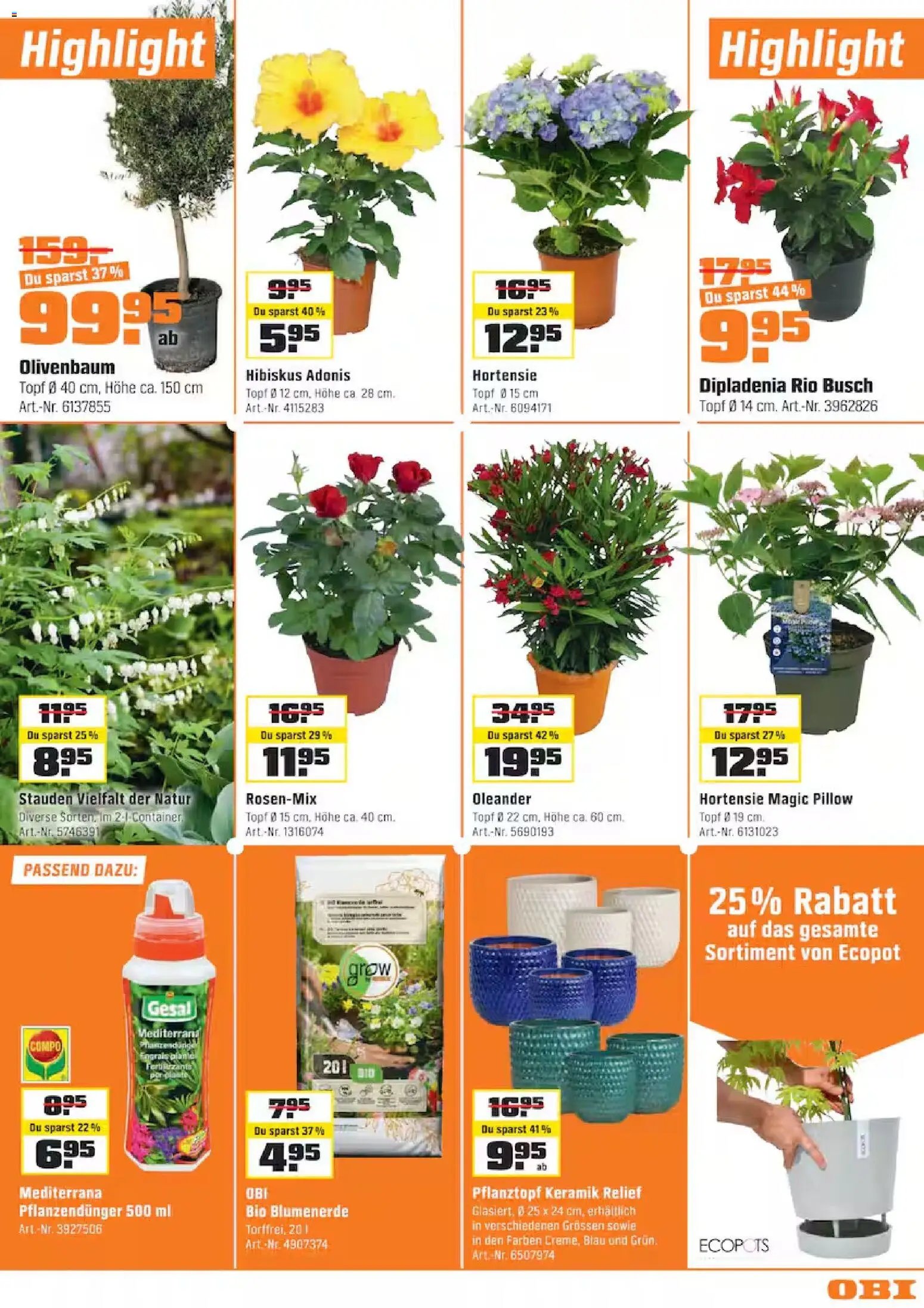 OBI aktionen (2026-04-29 - 2026-05-12)