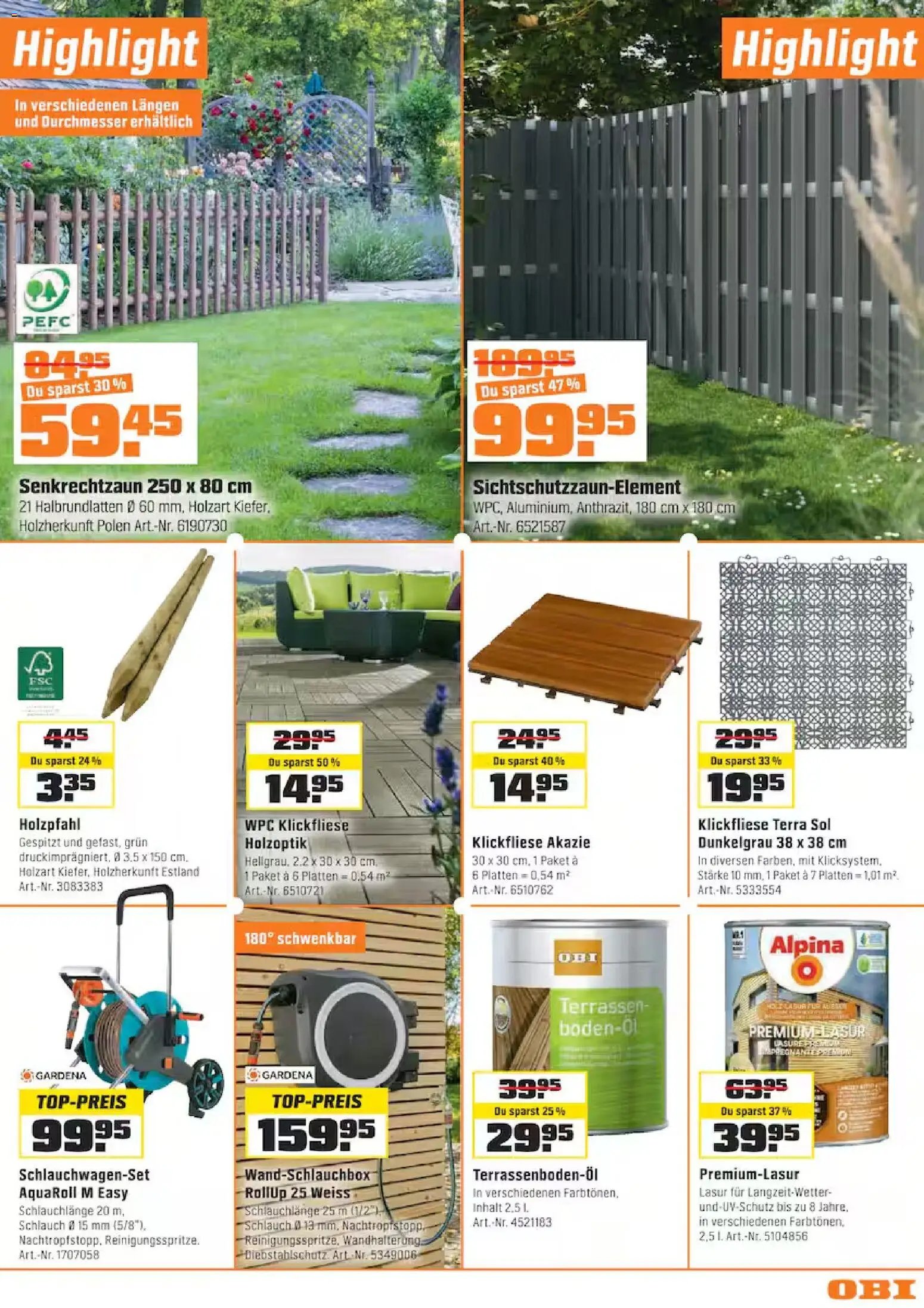 OBI aktionen (2026-04-29 - 2026-05-12)