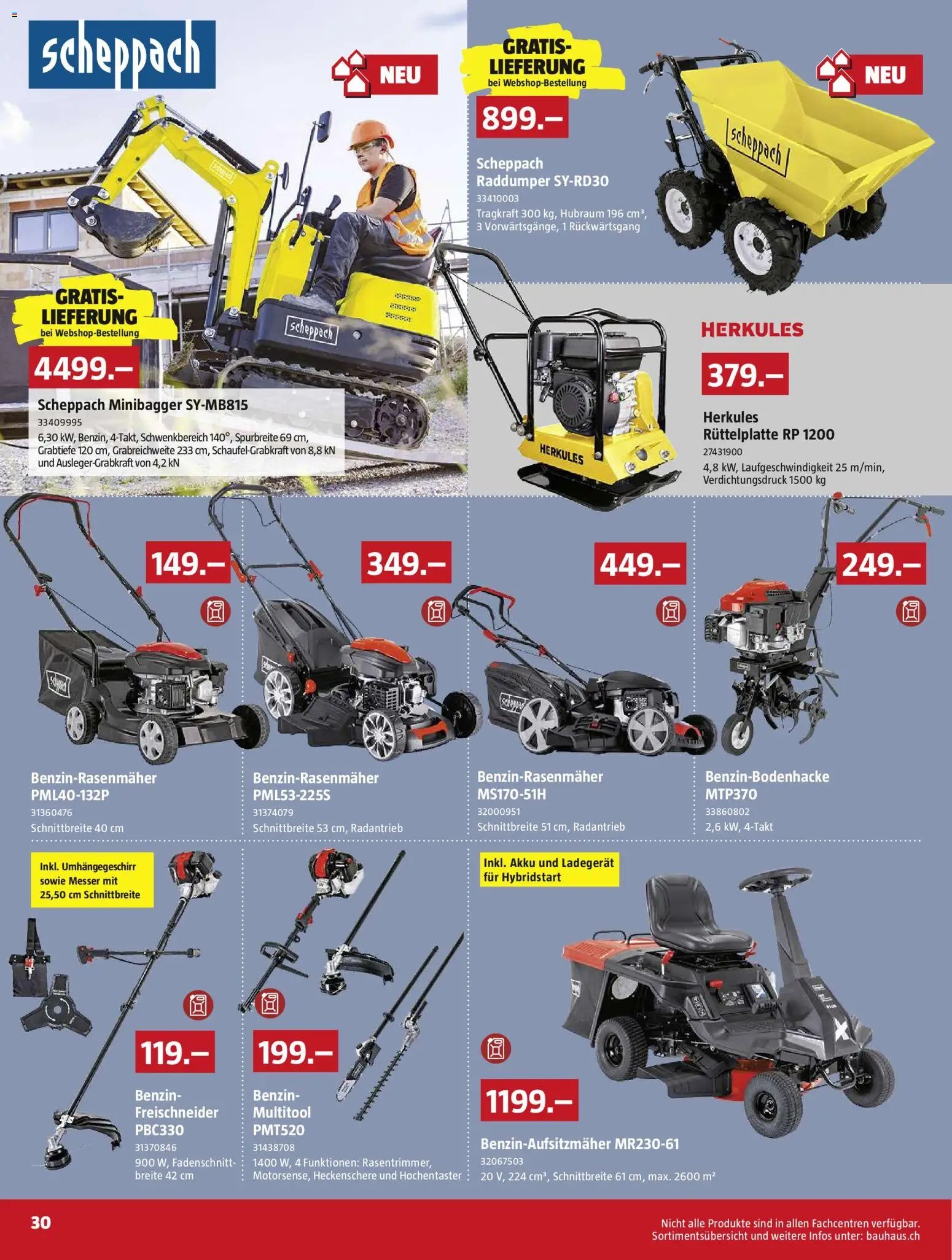 Bauhaus aktionen (2026-04-27 - 2026-05-24) | 30