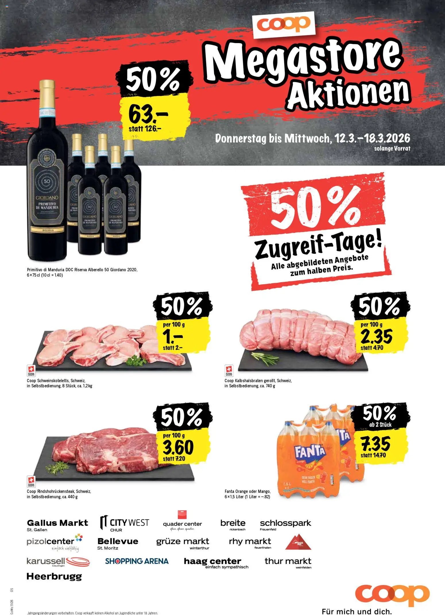 Coop aktionen (2026-03-12 - 2026-03-18)