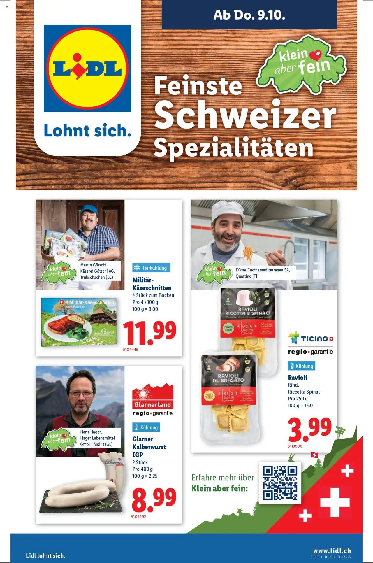 Lidl Aktionen Klein aber fein (2025-10-09 - 2025-10-11) | 1