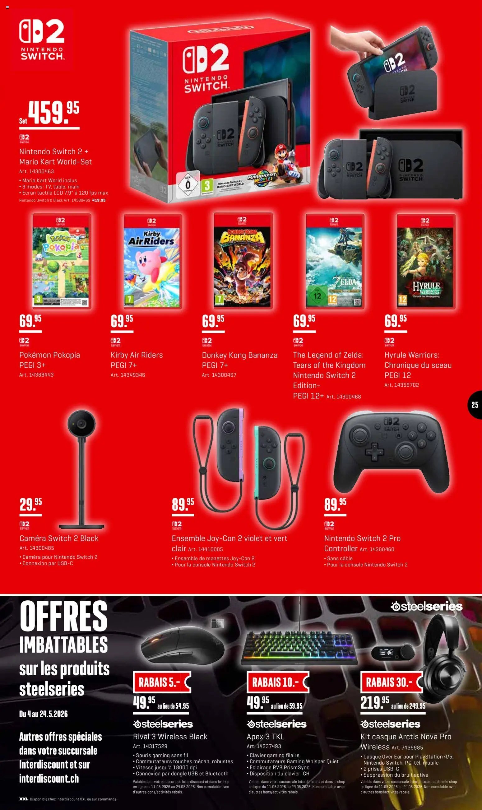 Interdiscount aktionen Hit De La Semaine (2026-05-11 - 2026-05-24)