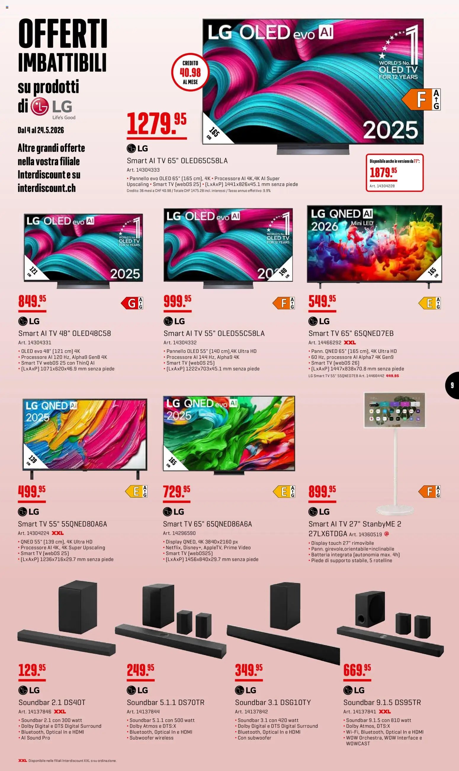Interdiscount aktionen Hit Della Settimana (2026-05-11 - 2026-05-24)