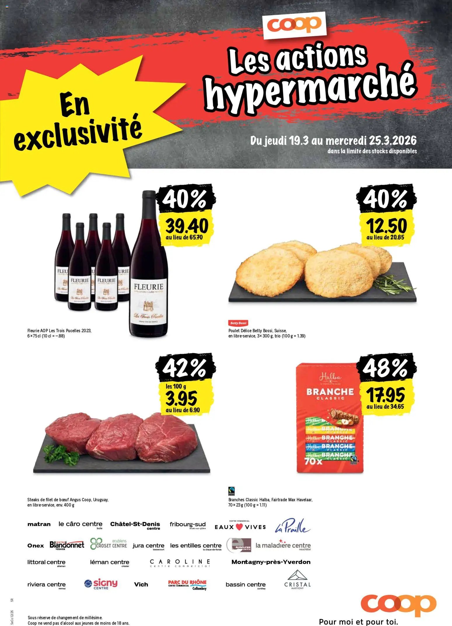 Coop aktionen FR (2026-03-19 - 2026-03-25) | 21