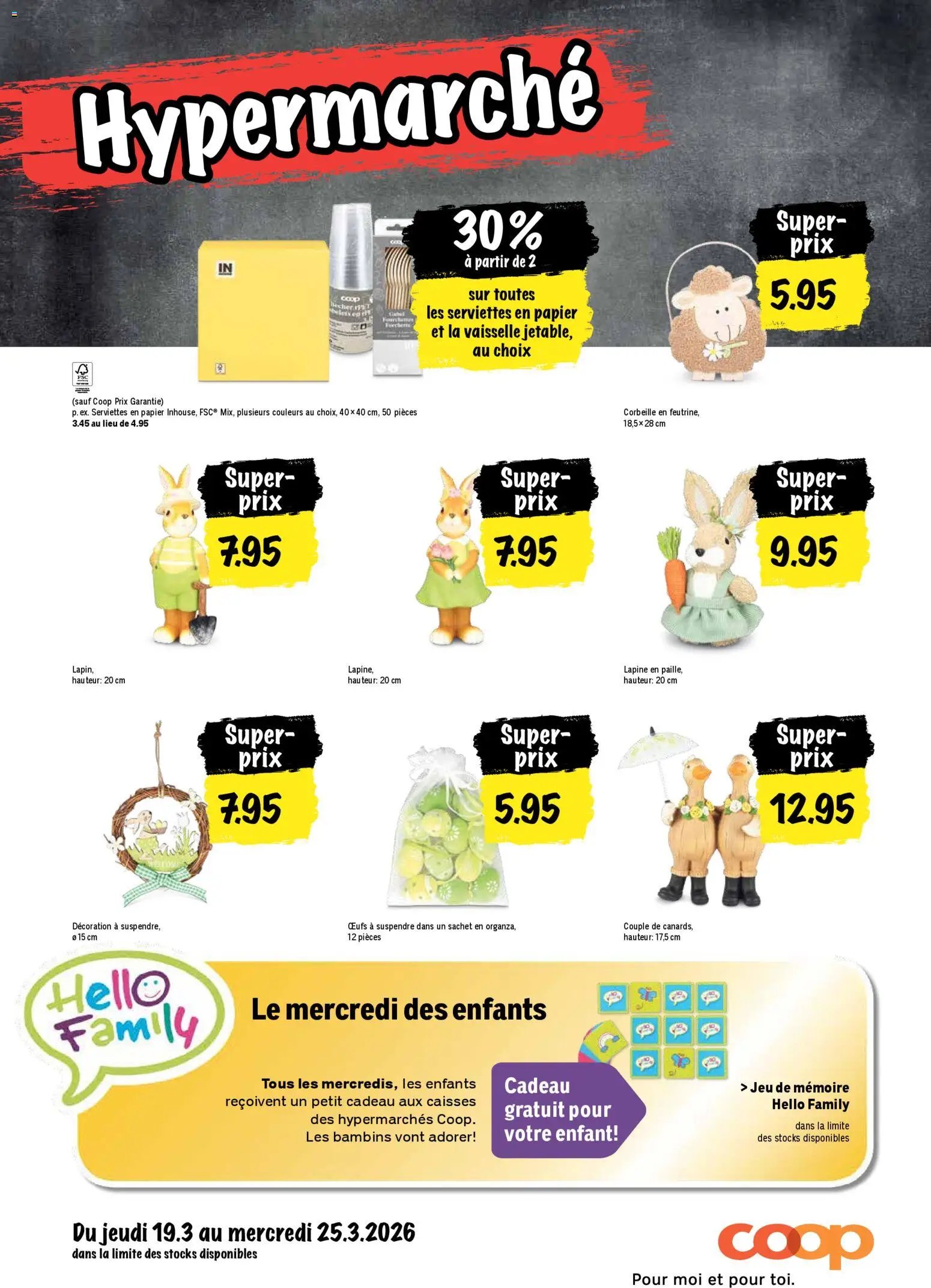 Coop aktionen FR (2026-03-19 - 2026-03-25) | 24