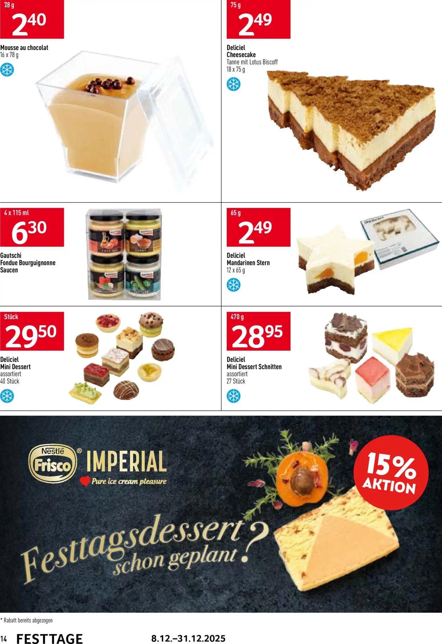 Prodega Aktionen Festtage (2025-12-08 - 2025-12-31)