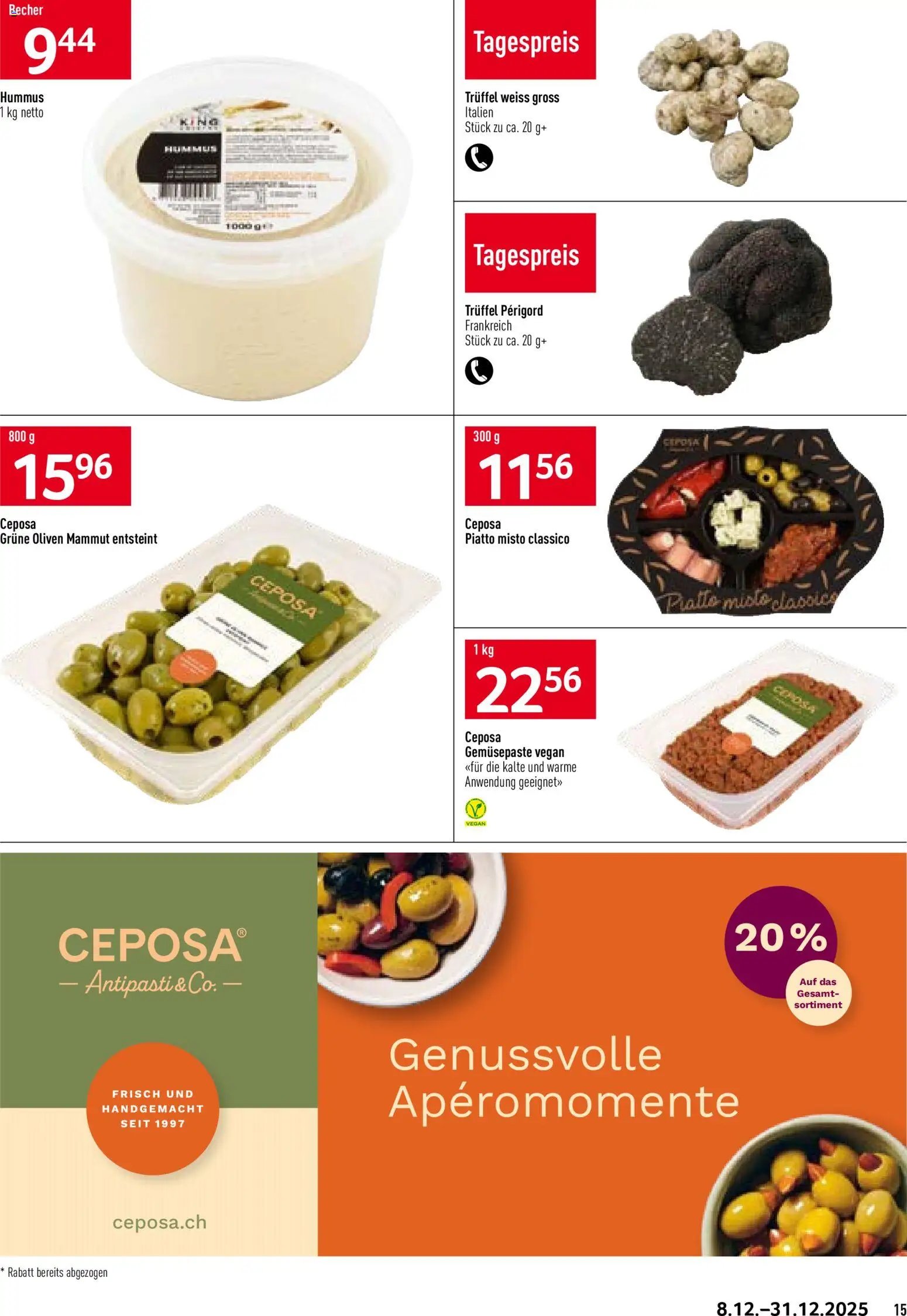 Prodega Aktionen Festtage (2025-12-08 - 2025-12-31)