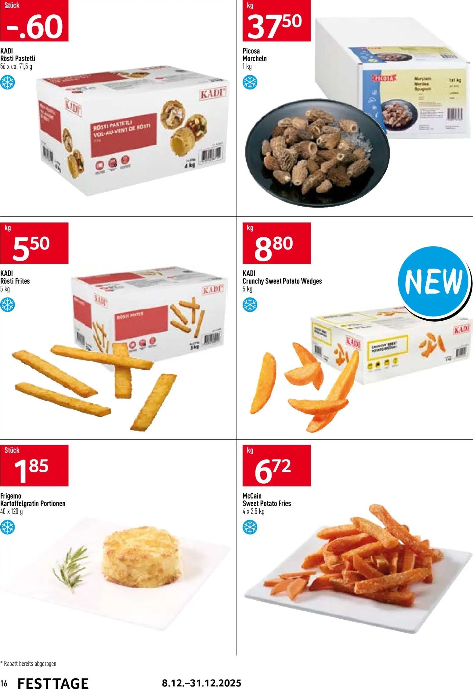 Prodega Aktionen Festtage (2025-12-08 - 2025-12-31)