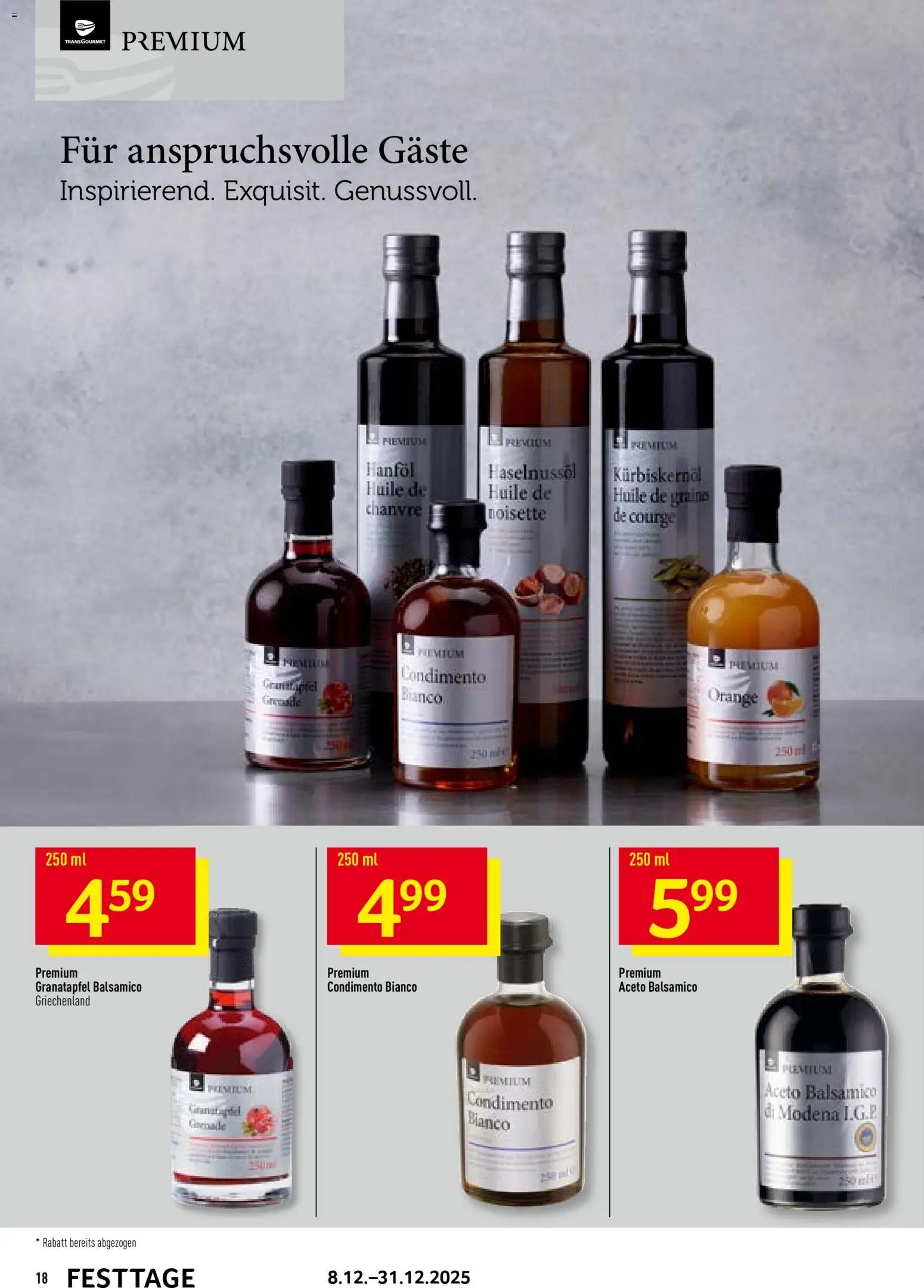 Prodega Aktionen Festtage (2025-12-08 - 2025-12-31)