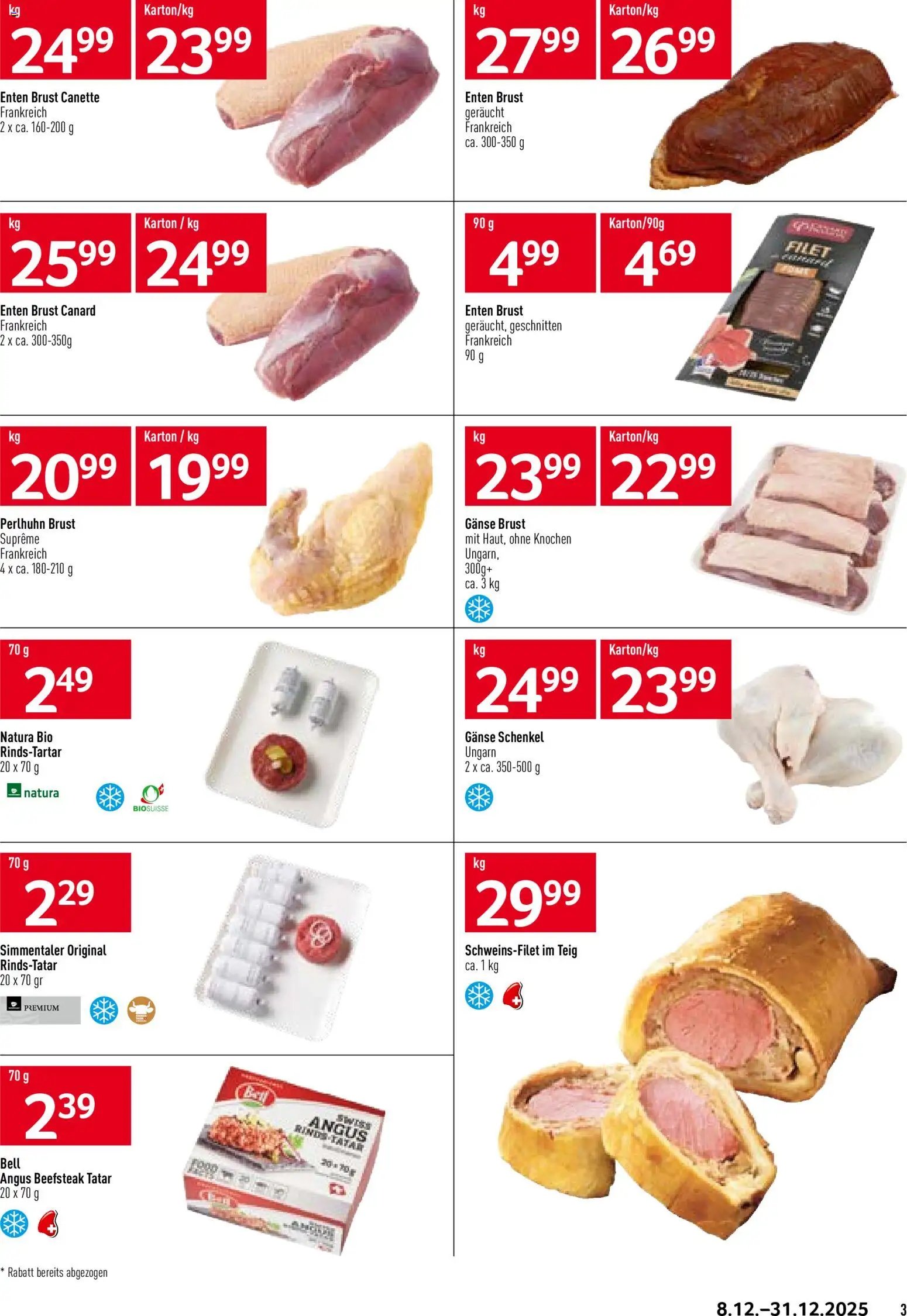 Prodega Aktionen Festtage (2025-12-08 - 2025-12-31)