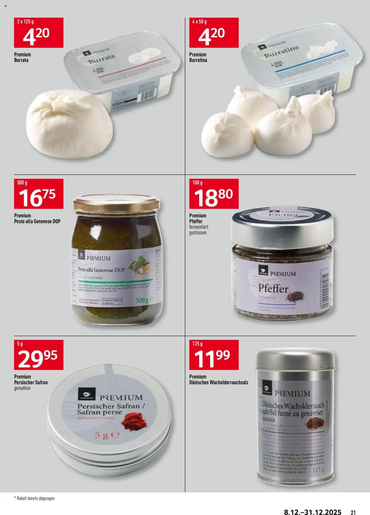 Prodega Aktionen Festtage (2025-12-08 - 2025-12-31)