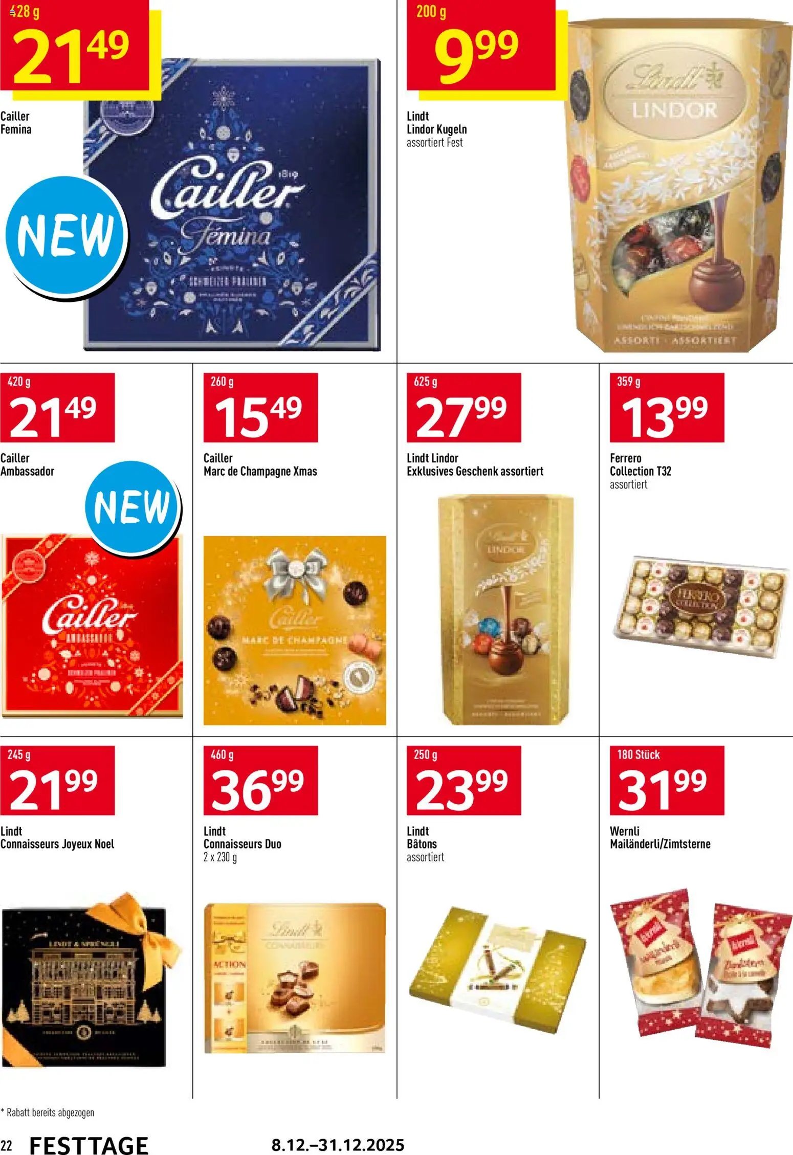 Prodega Aktionen Festtage (2025-12-08 - 2025-12-31)