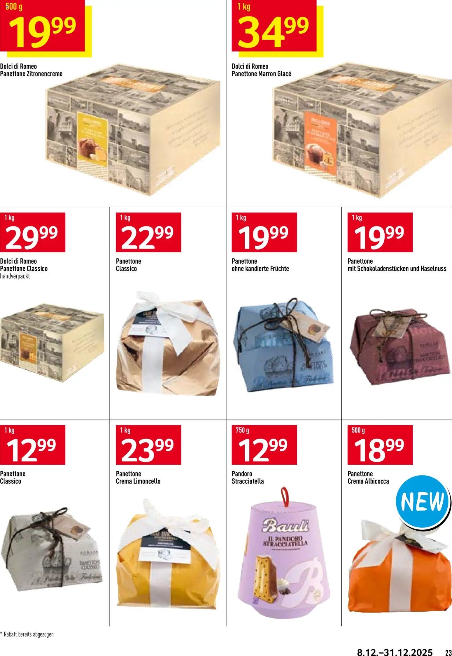 Prodega Aktionen Festtage (2025-12-08 - 2025-12-31)