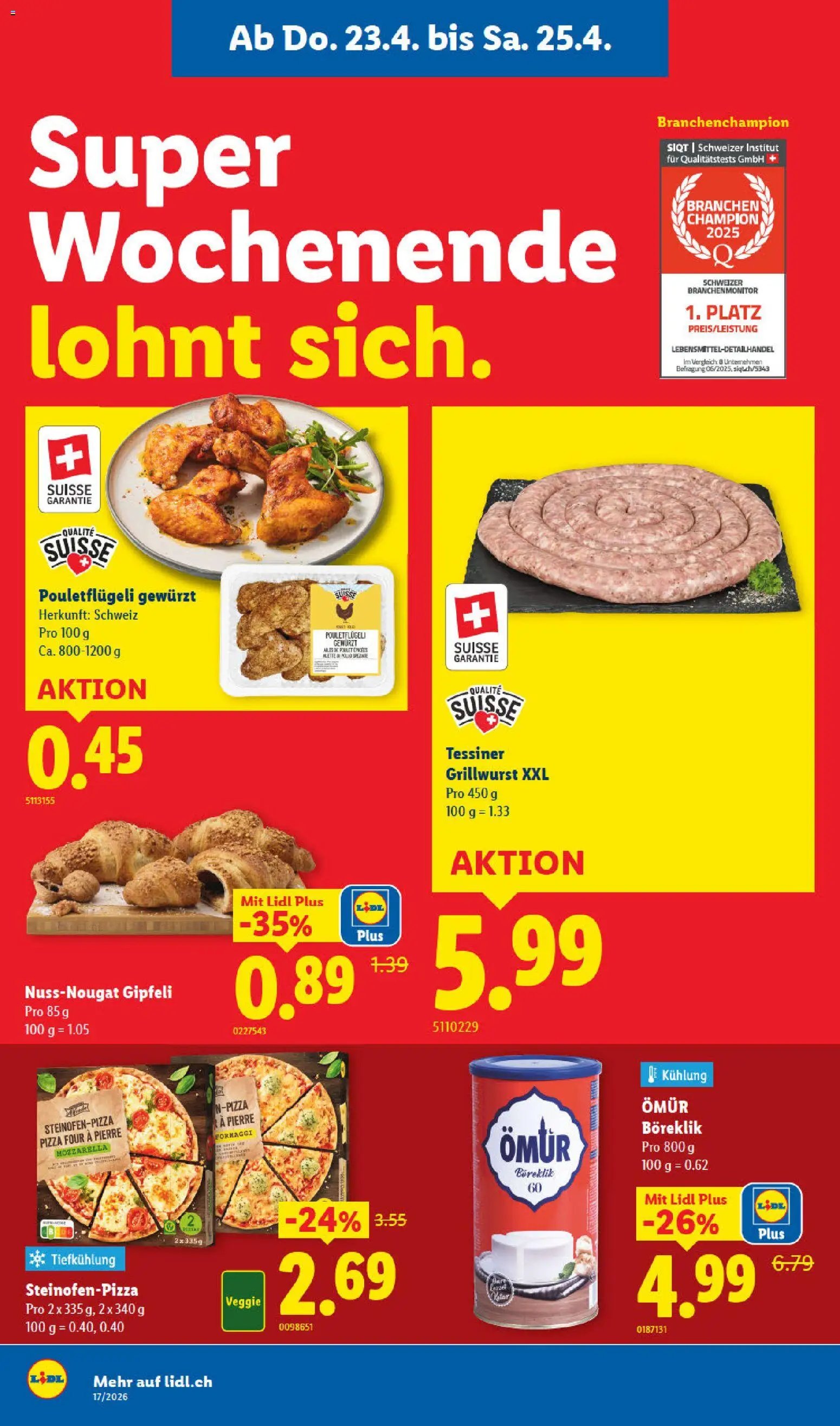 Lidl aktionen (2026-04-23 - 2026-04-29)