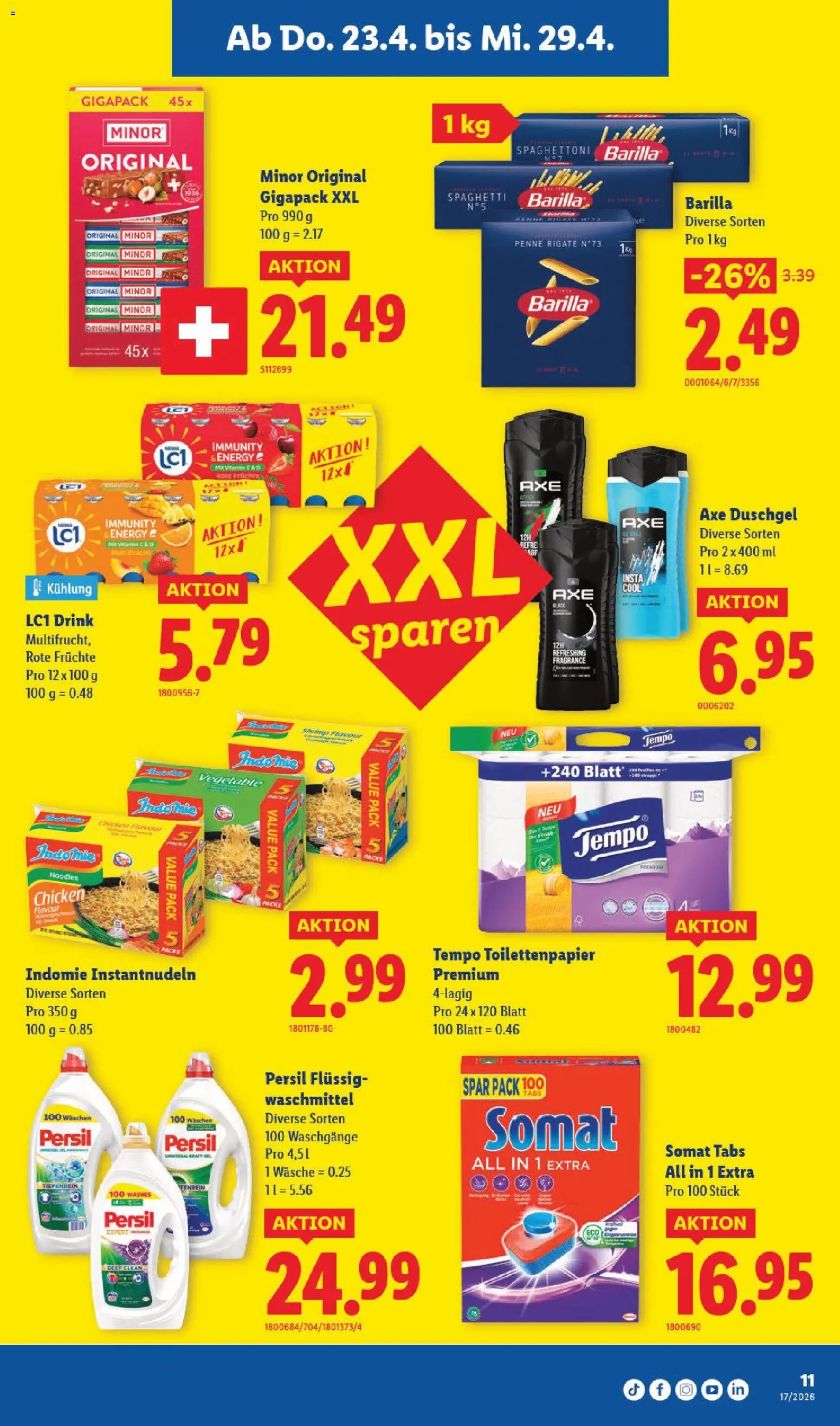 Lidl aktionen (2026-04-23 - 2026-04-29)