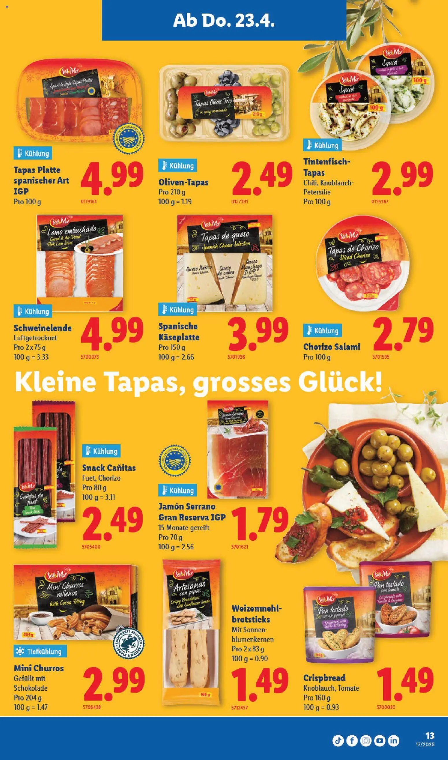 Lidl aktionen (2026-04-23 - 2026-04-29)