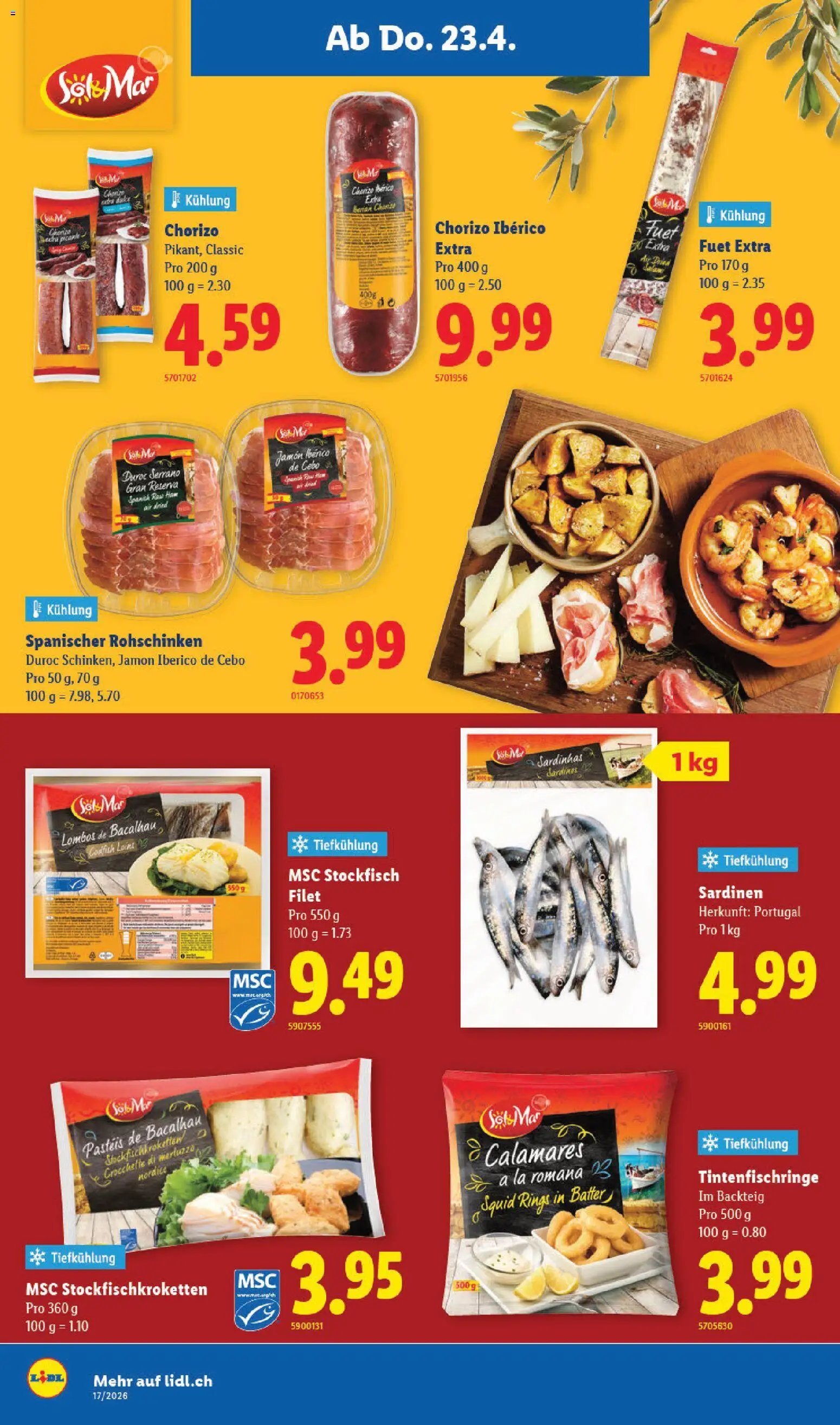 Lidl aktionen (2026-04-23 - 2026-04-29)