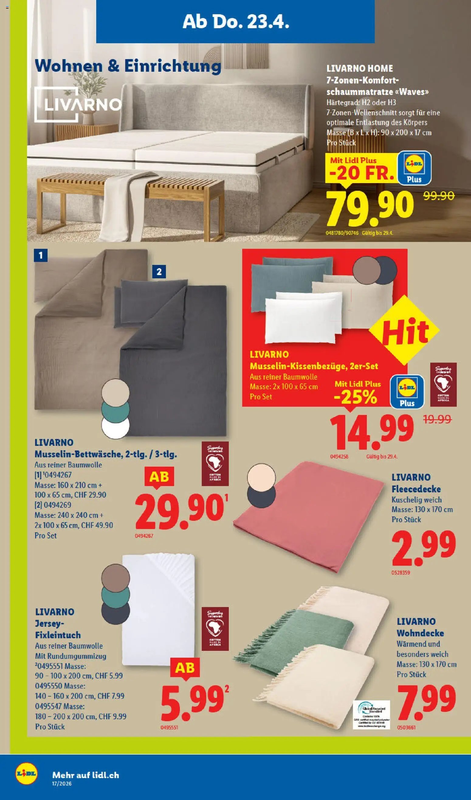 Lidl aktionen (2026-04-23 - 2026-04-29)