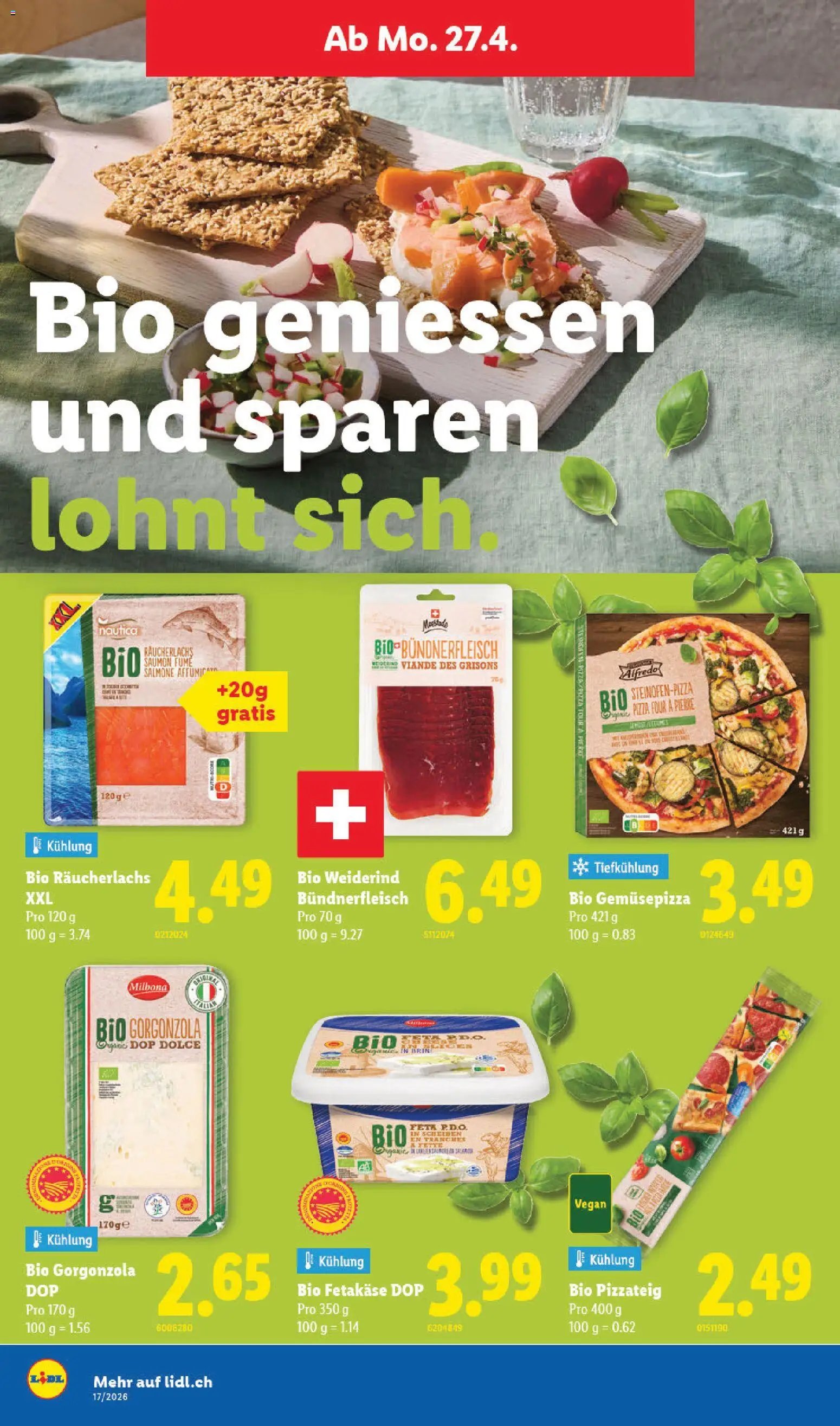 Lidl aktionen (2026-04-23 - 2026-04-29)