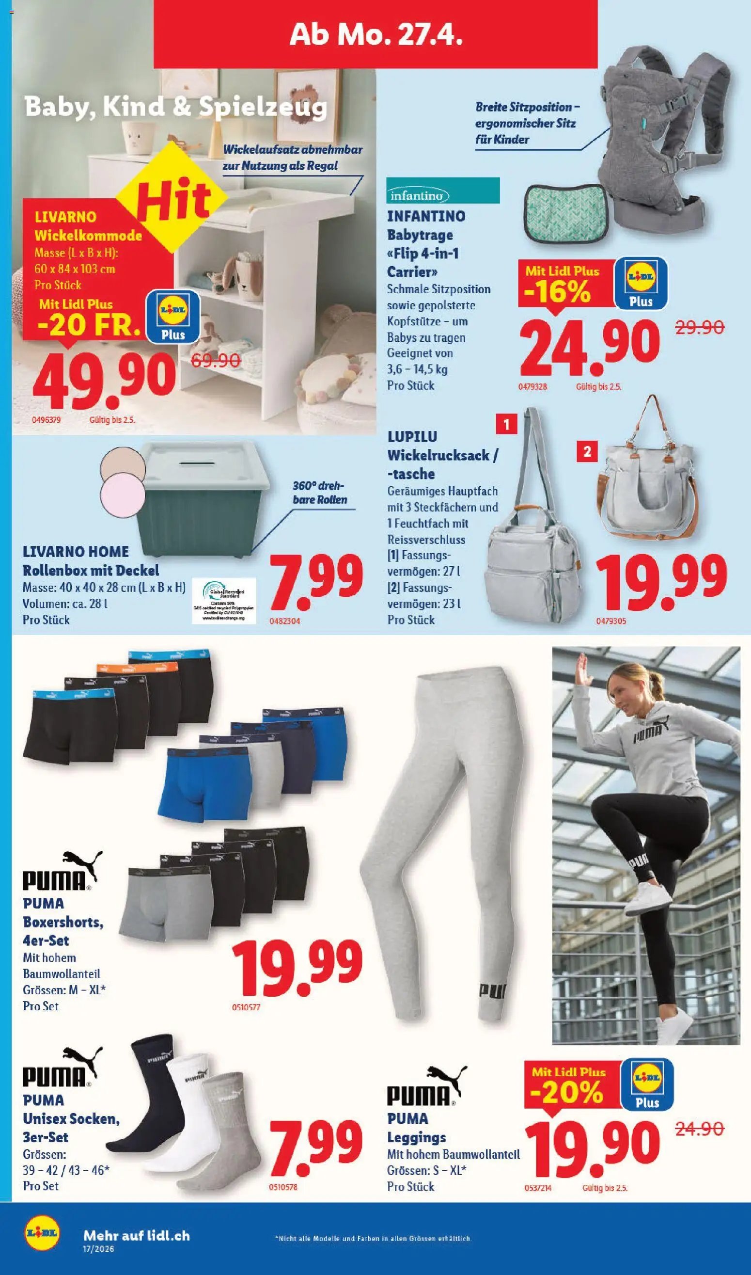 Lidl aktionen (2026-04-23 - 2026-04-29)