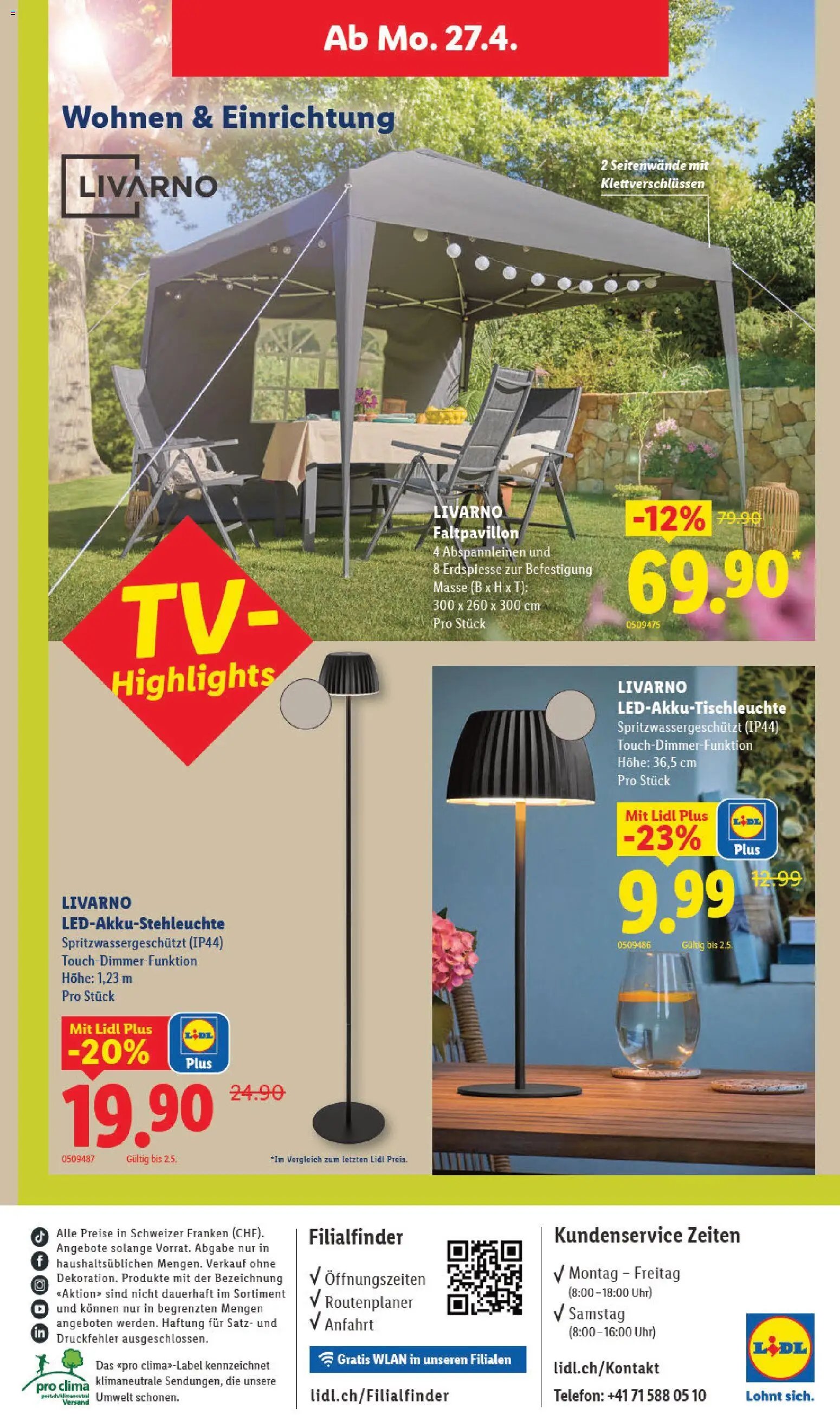 Lidl aktionen (2026-04-23 - 2026-04-29)