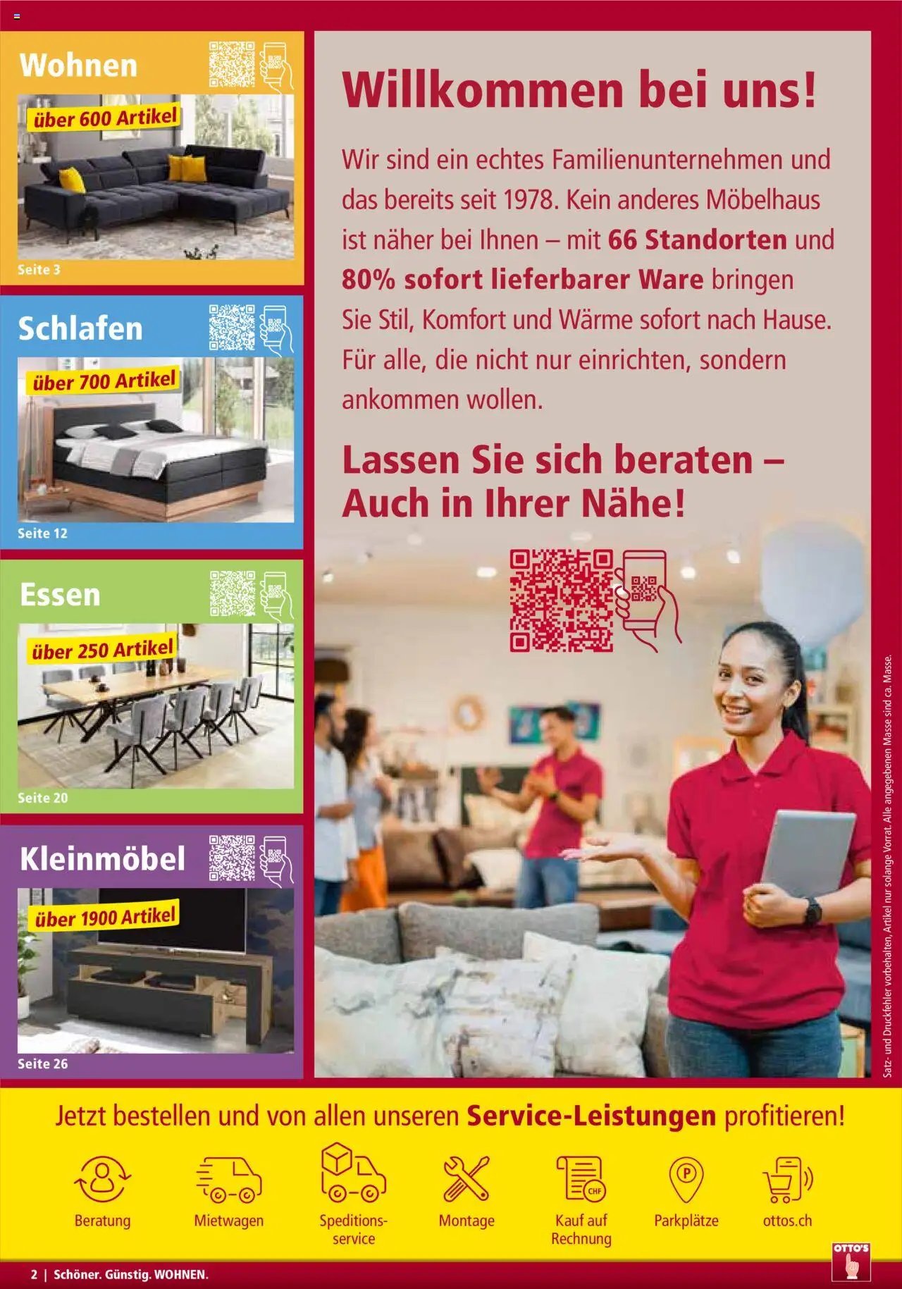 Otto's Aktionen Möbelflyer (2025-09-01 - 2025-10-31)