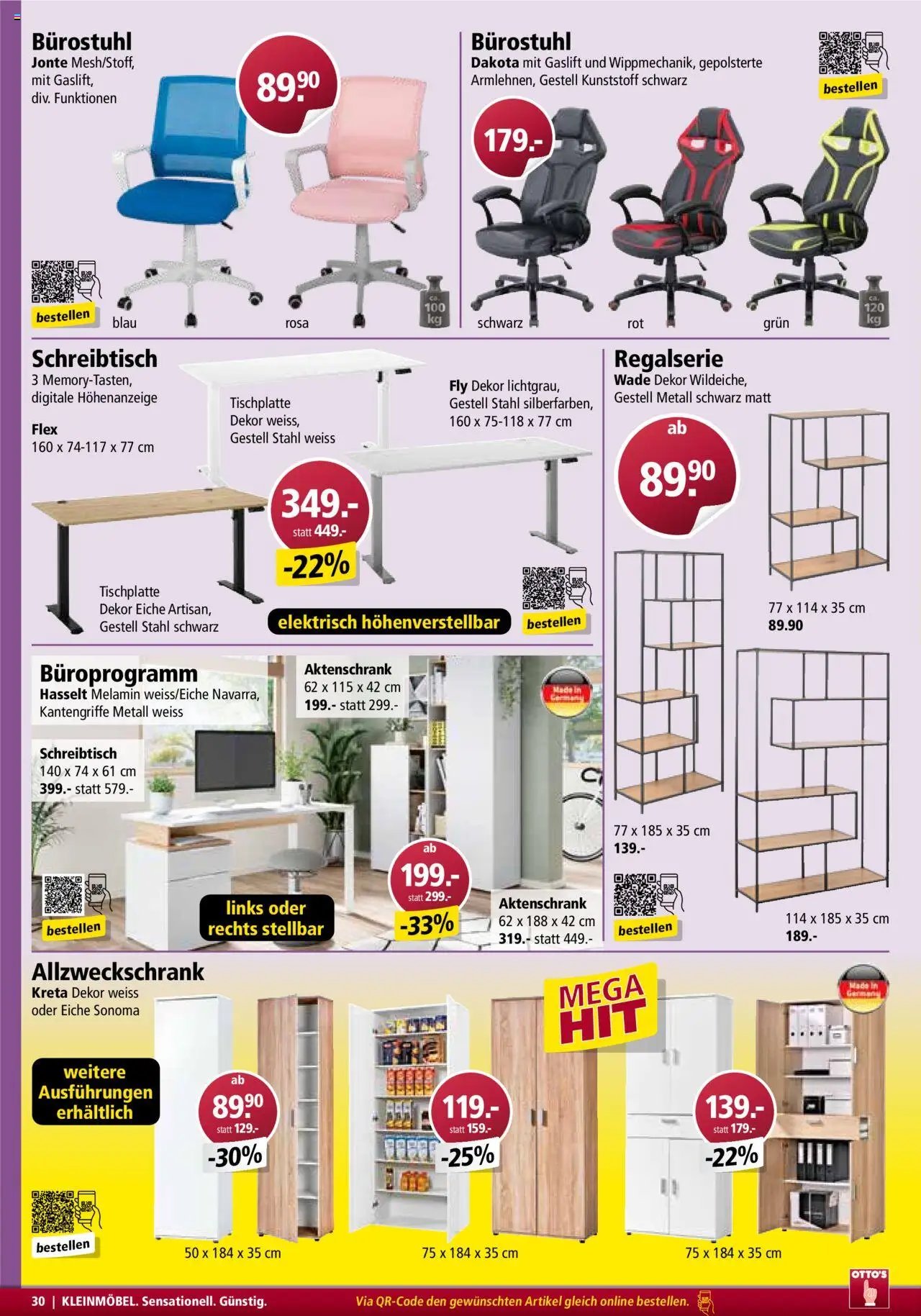 Otto's Aktionen Möbelflyer (2025-09-01 - 2025-10-31)