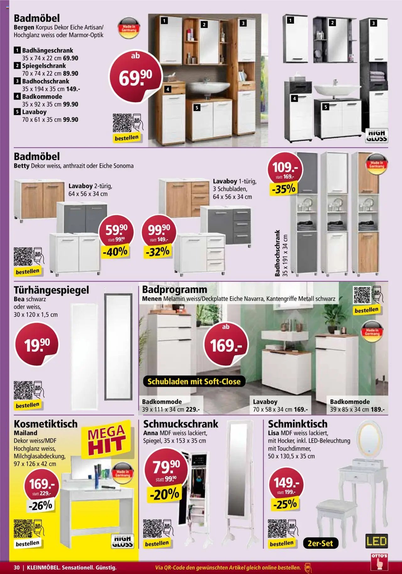 Otto's Aktionen Möbelflyer (2025-09-01 - 2025-10-31)