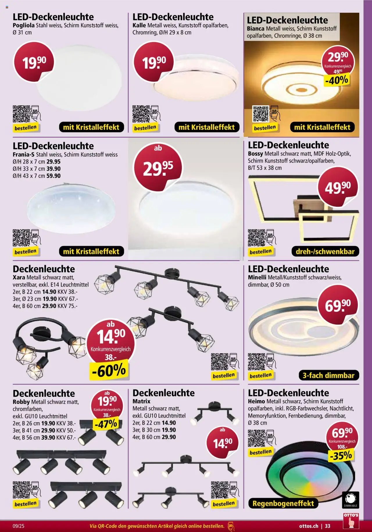 Otto's Aktionen Möbelflyer (2025-09-01 - 2025-10-31)