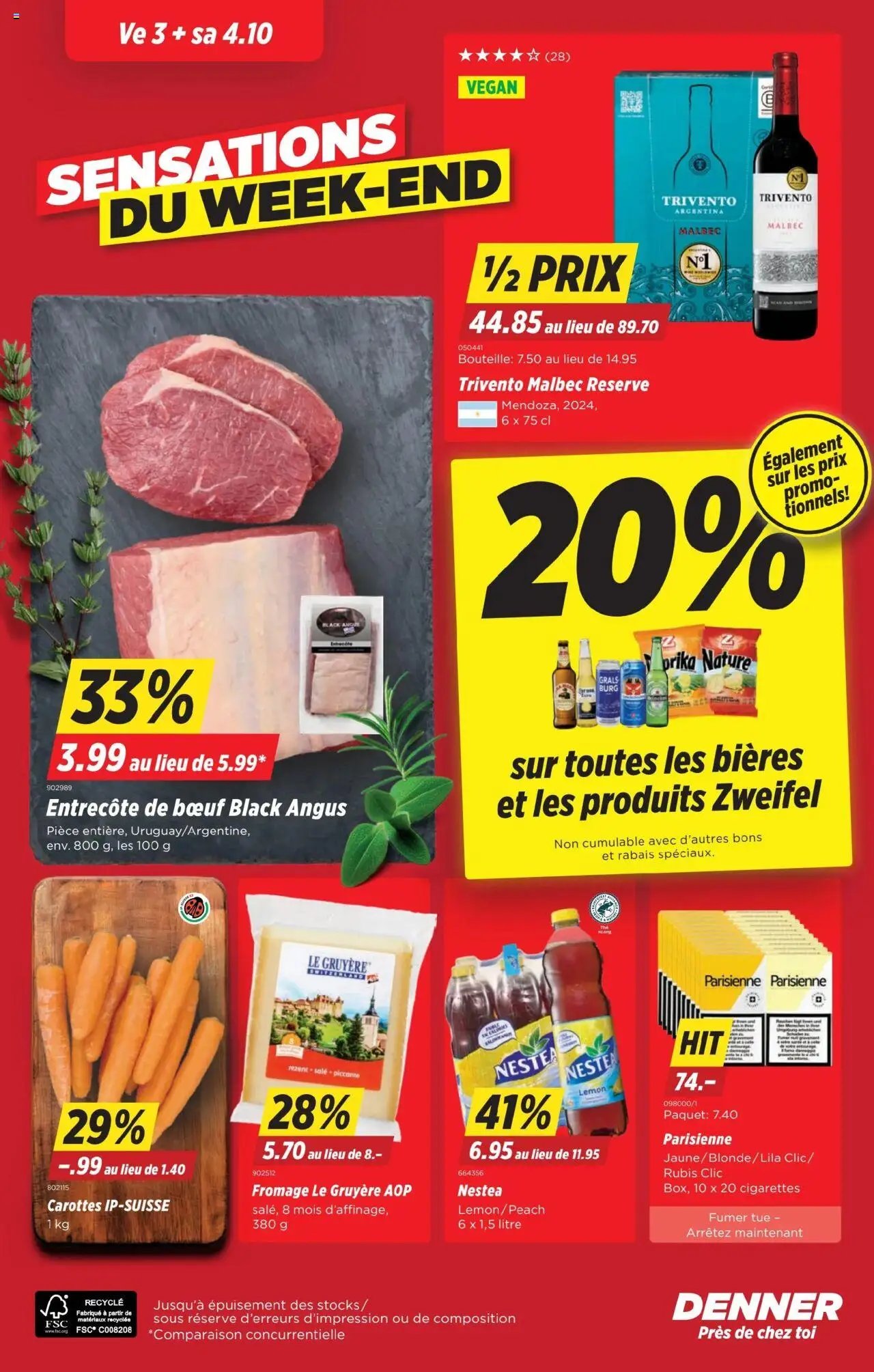 Denner Aktionen FR (2025-09-30 - 2025-10-06)