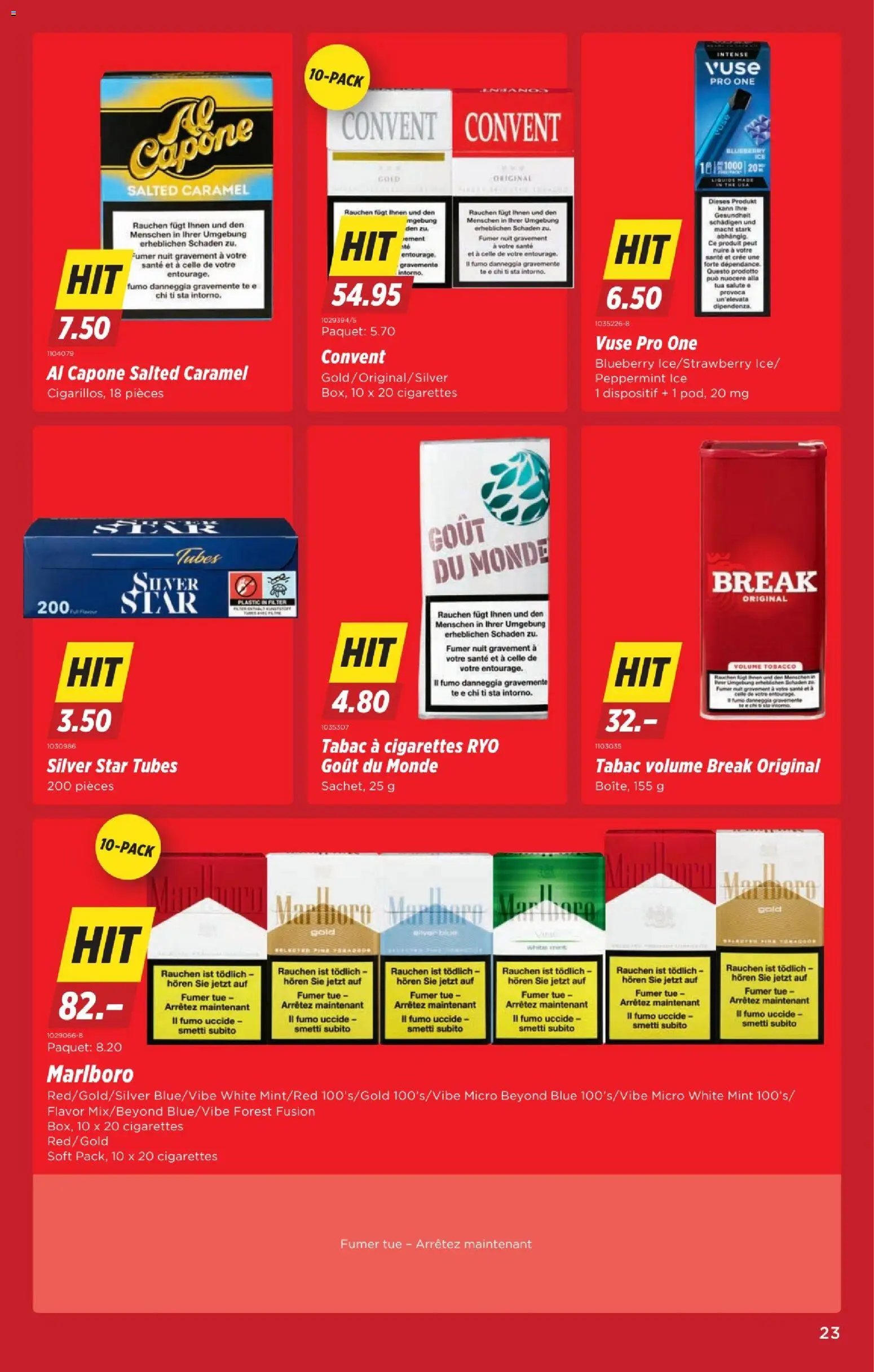 Denner Aktionen FR (2025-12-30 - 2026-01-05) | 23