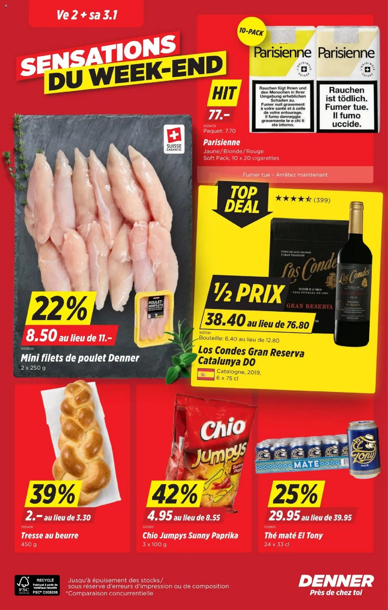 Denner Aktionen FR (2025-12-30 - 2026-01-05) | 26