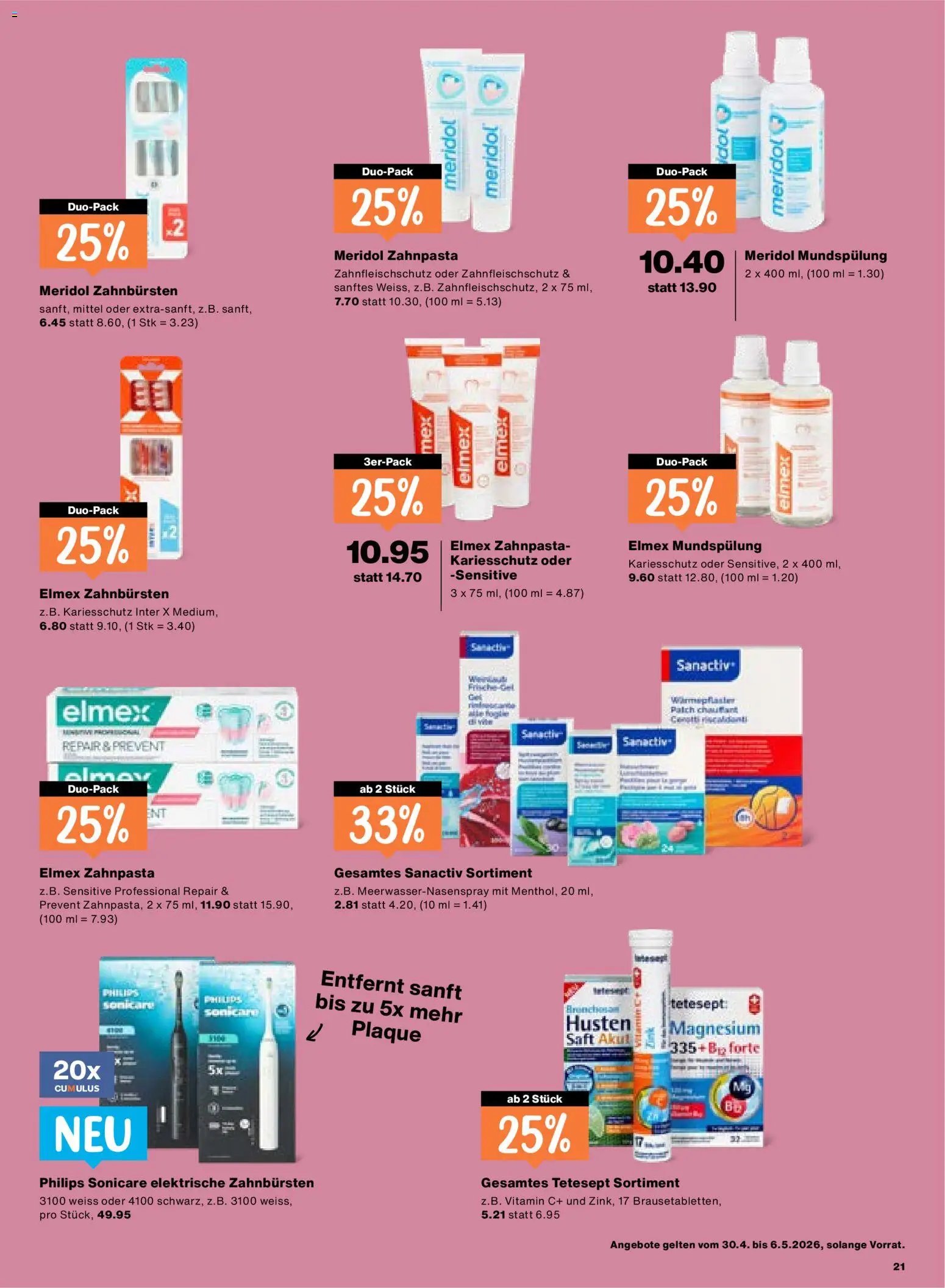 Migros aktionen (2026-04-30 - 2026-05-06)