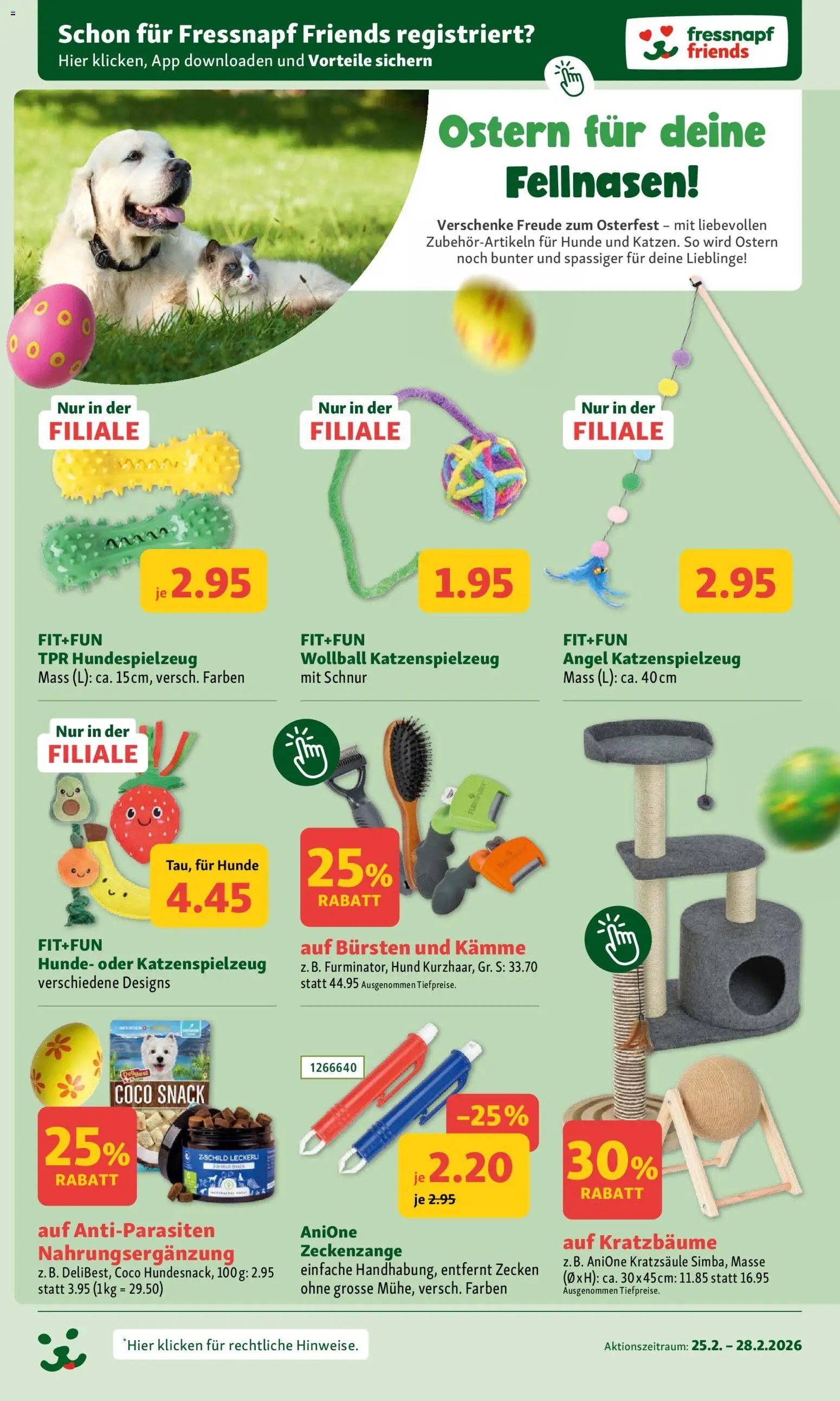 Fressnapf Aktionen (2026-02-25 - 2026-02-28) | 3
